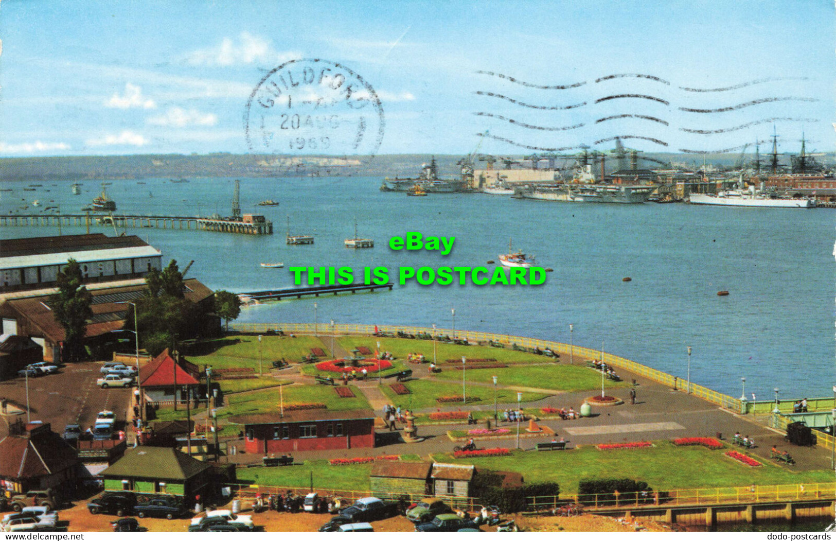 R594259 Portsmouth Harbour From Gosport. 1969 - Wereld