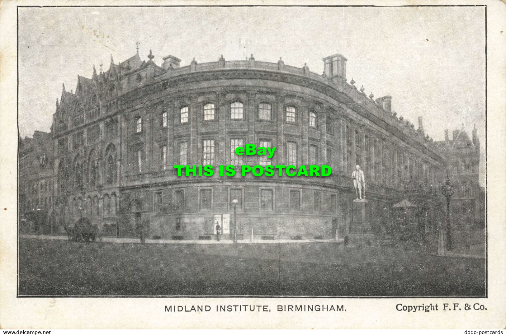 R594279 Birmingham. Midland Institute. F. F. And Co - Wereld