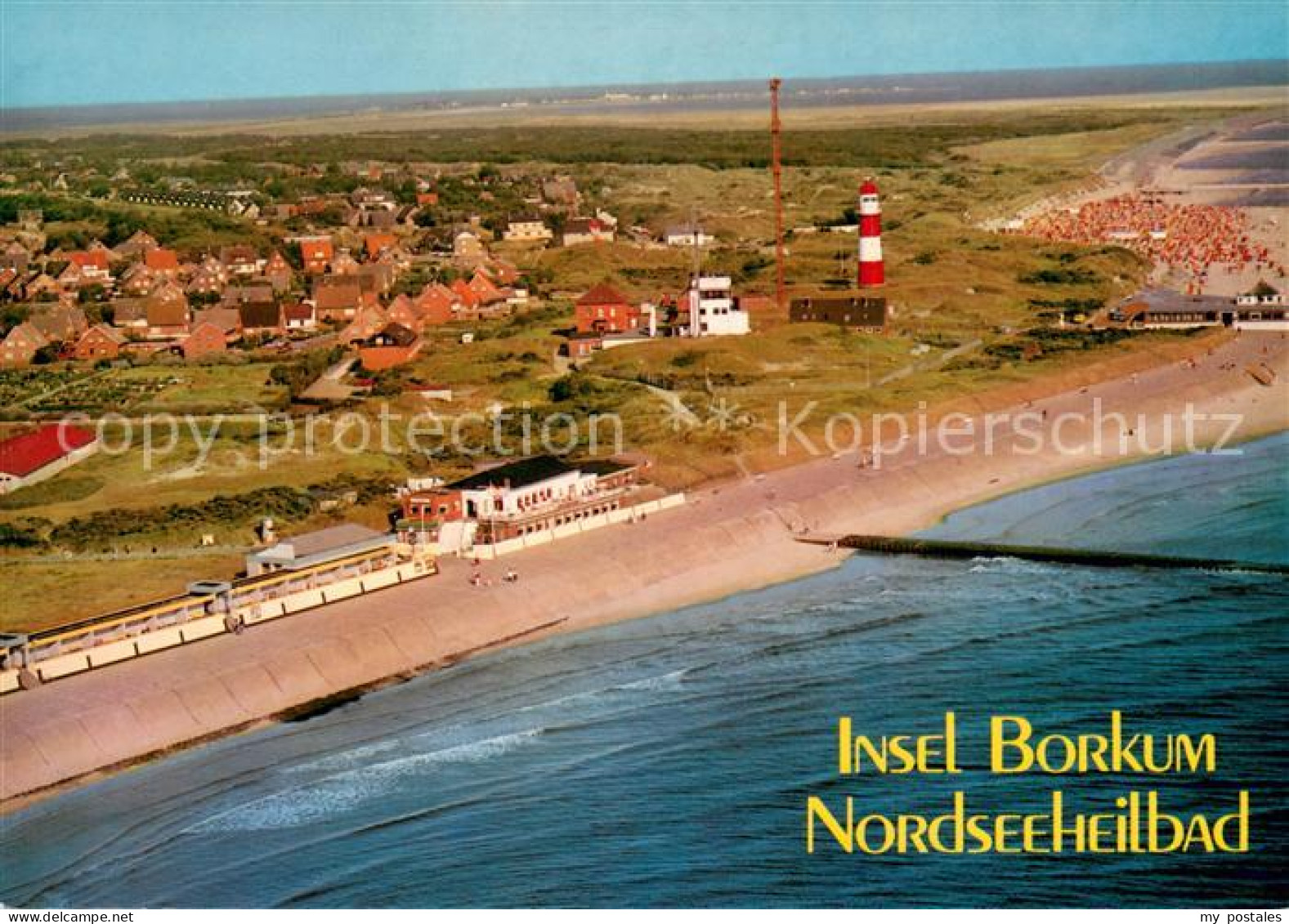 73620624 Borkum Nordseebad Heilbad Im Hochseeklima Suedstrand Nordseeinsel Flieg - Borkum