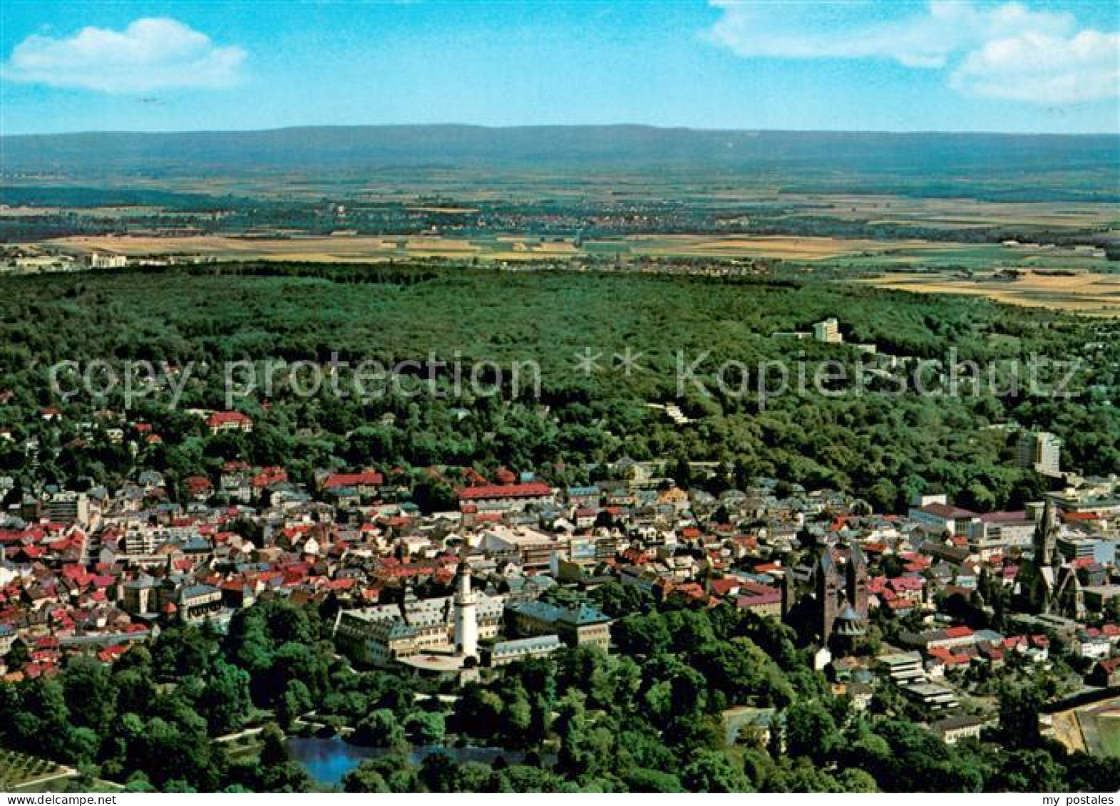 73620601 Bad Homburg Teilansicht Mit Landgrafenschloss Fliegeraufnahme Bad Hombu - Bad Homburg