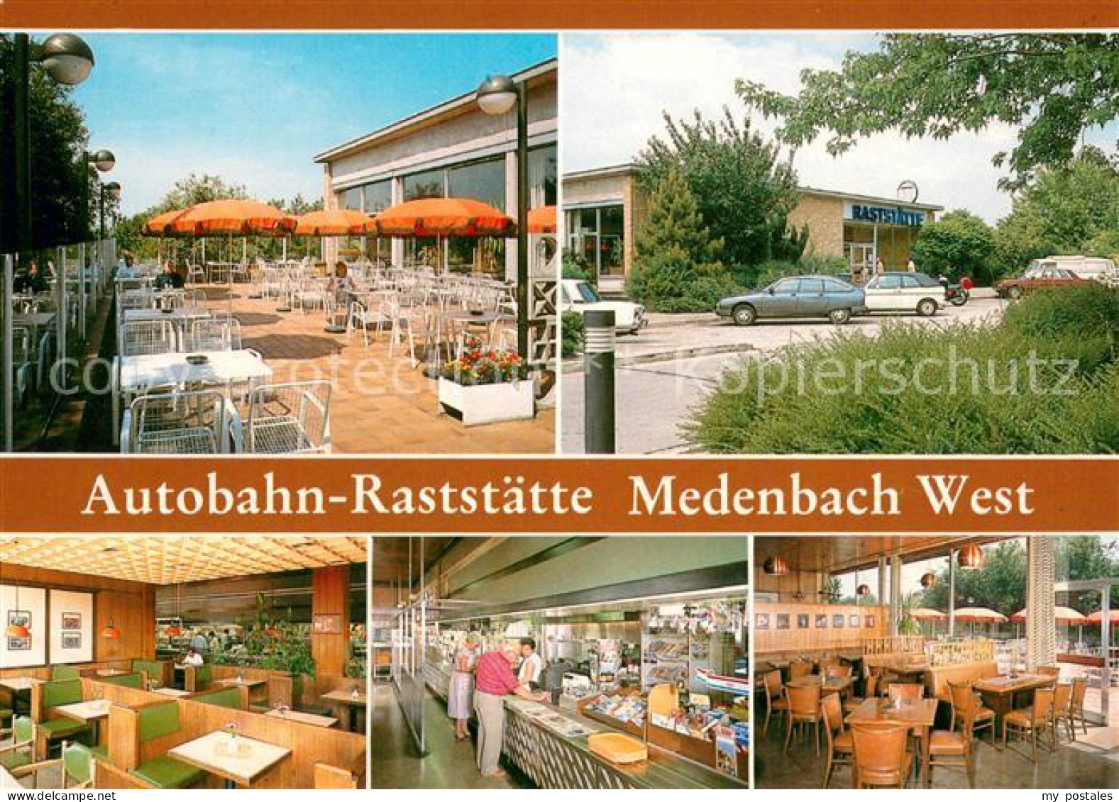 73619937 Medenbach Taunus Autobahn Raststaette Medenbach West Terrasse Gastraeum - Wiesbaden