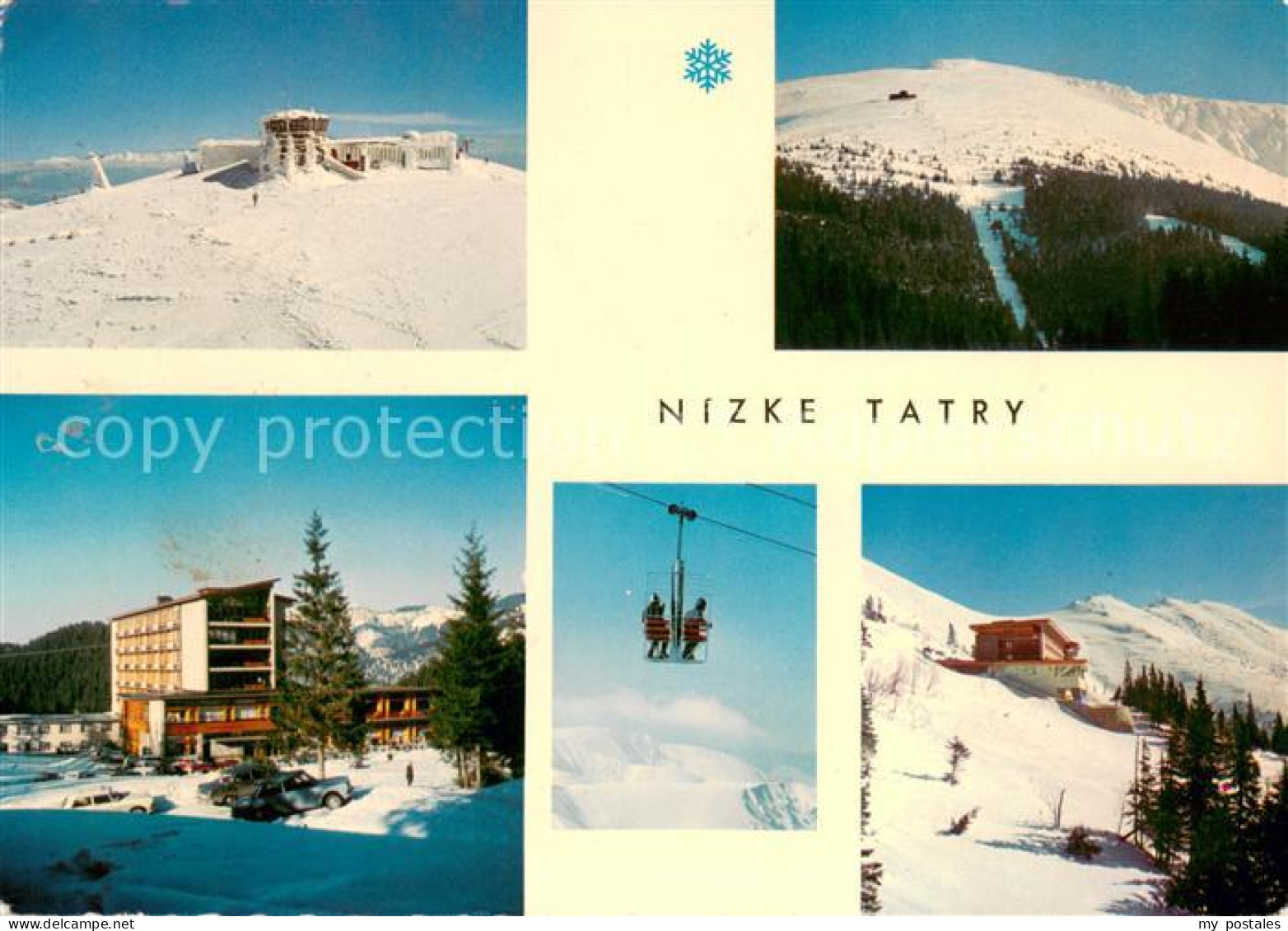 73619850 Nizke Tatry Panorama Wintersportplatz Umgebung Von Chopok Nizke Tatry - Slovaquie