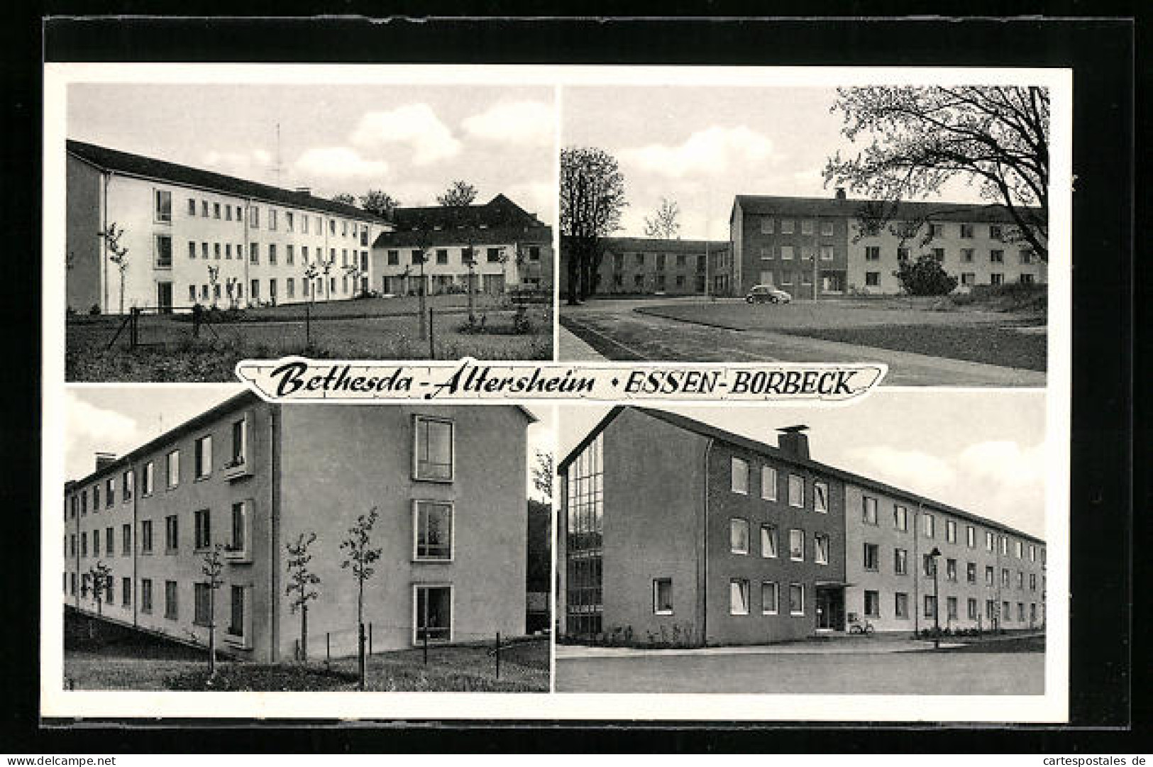 AK Essen-Borbeck, Ansichten Des Bethesda-Altersheims  - Essen