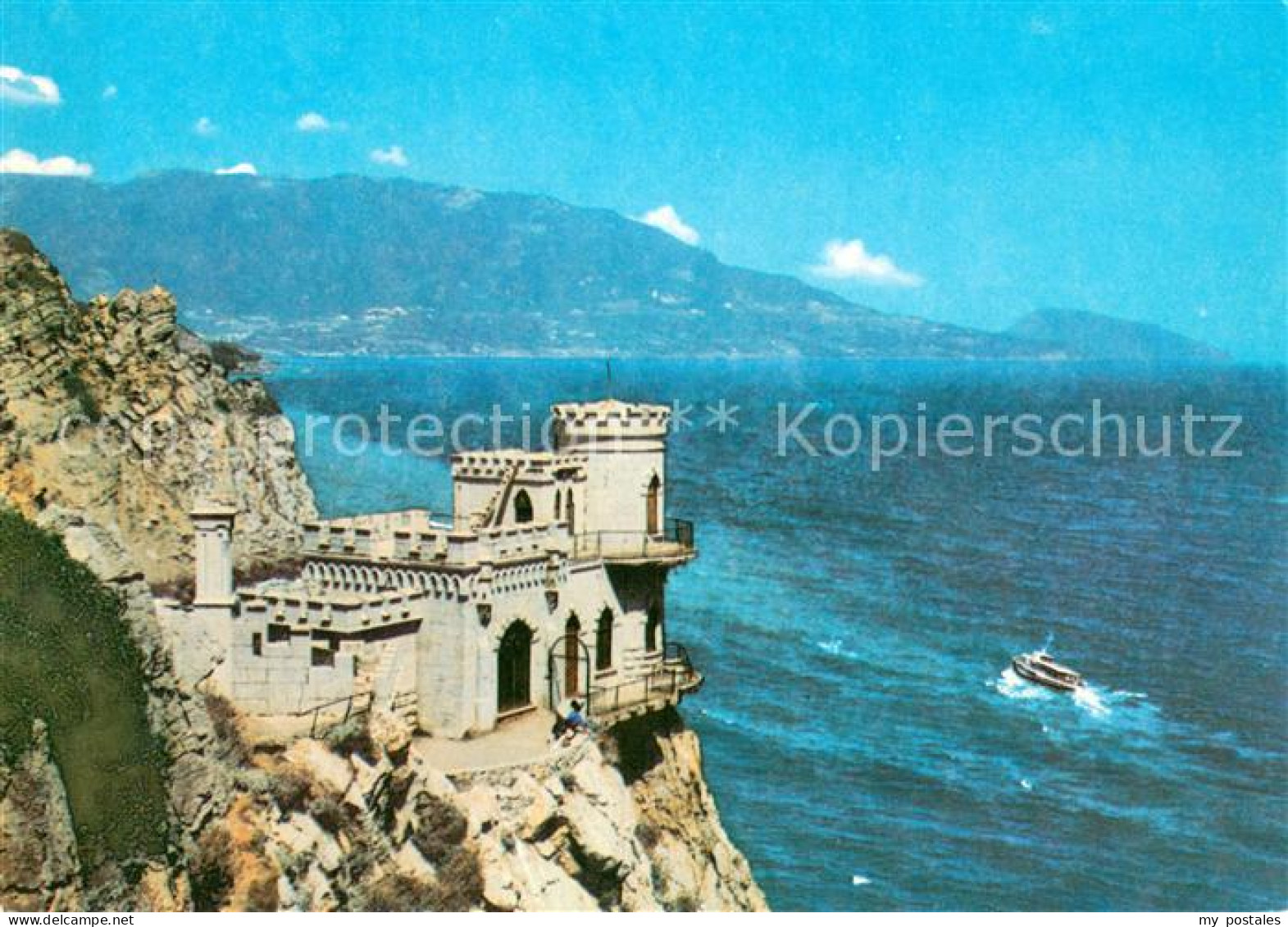73619811 Jalta Yalta Krim Crimea Schwalbennest Schloss  - Oekraïne