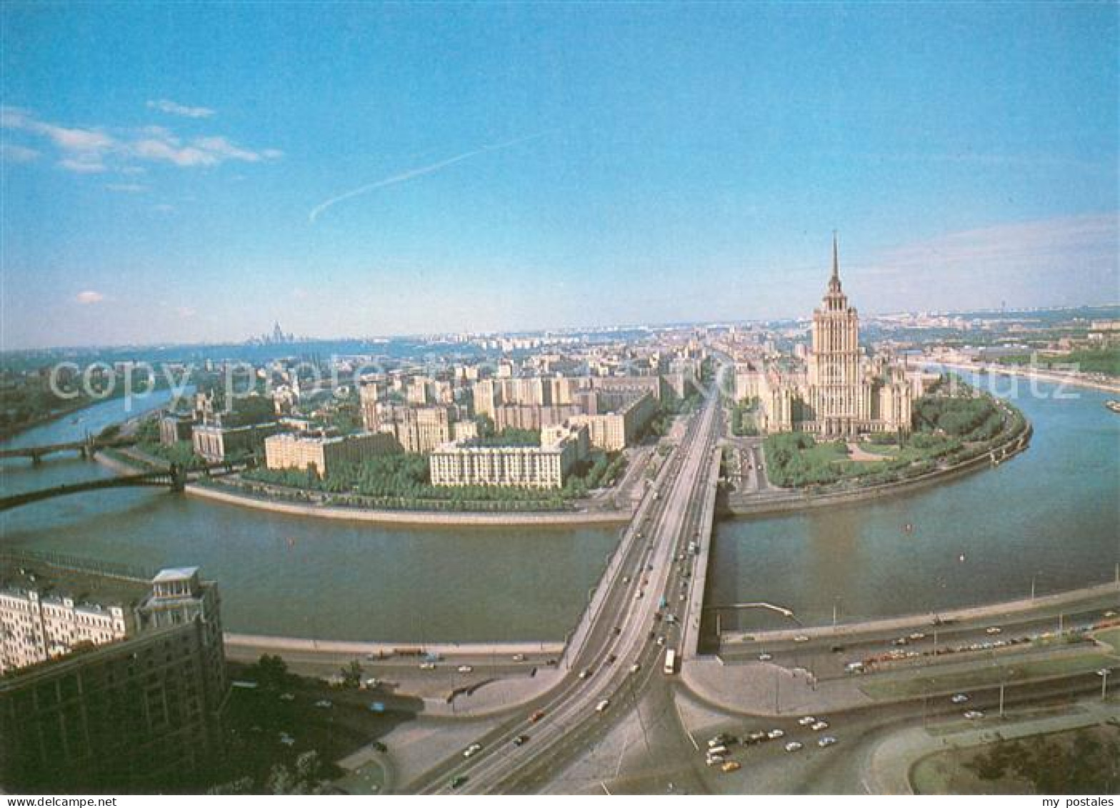 73619793 Moscow Moskva Kutuzovsky Avenue Fliegeraufnahme Moscow Moskva - Russia