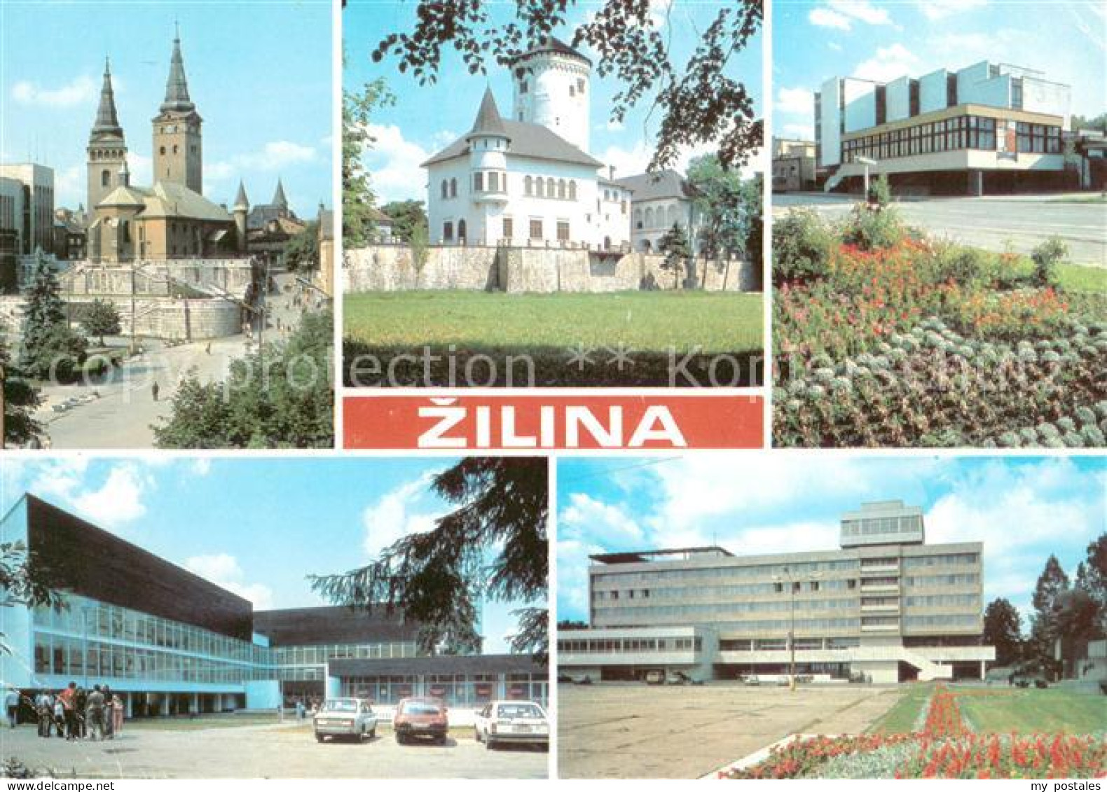 73619770 Zilina Motive Innenstadt Gebaeude Zilina - Slowakije