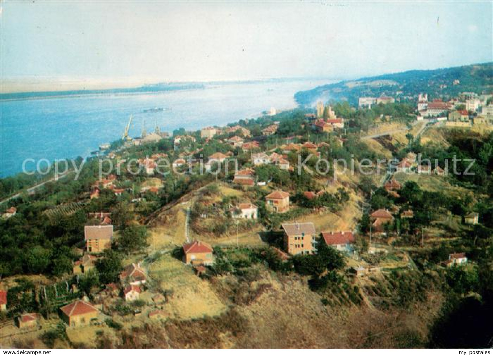 73619587 Orjachovo Orjachowo Bulgarien Bulgaria Panorama Blick Ueber Die Donau  - Bulgarije