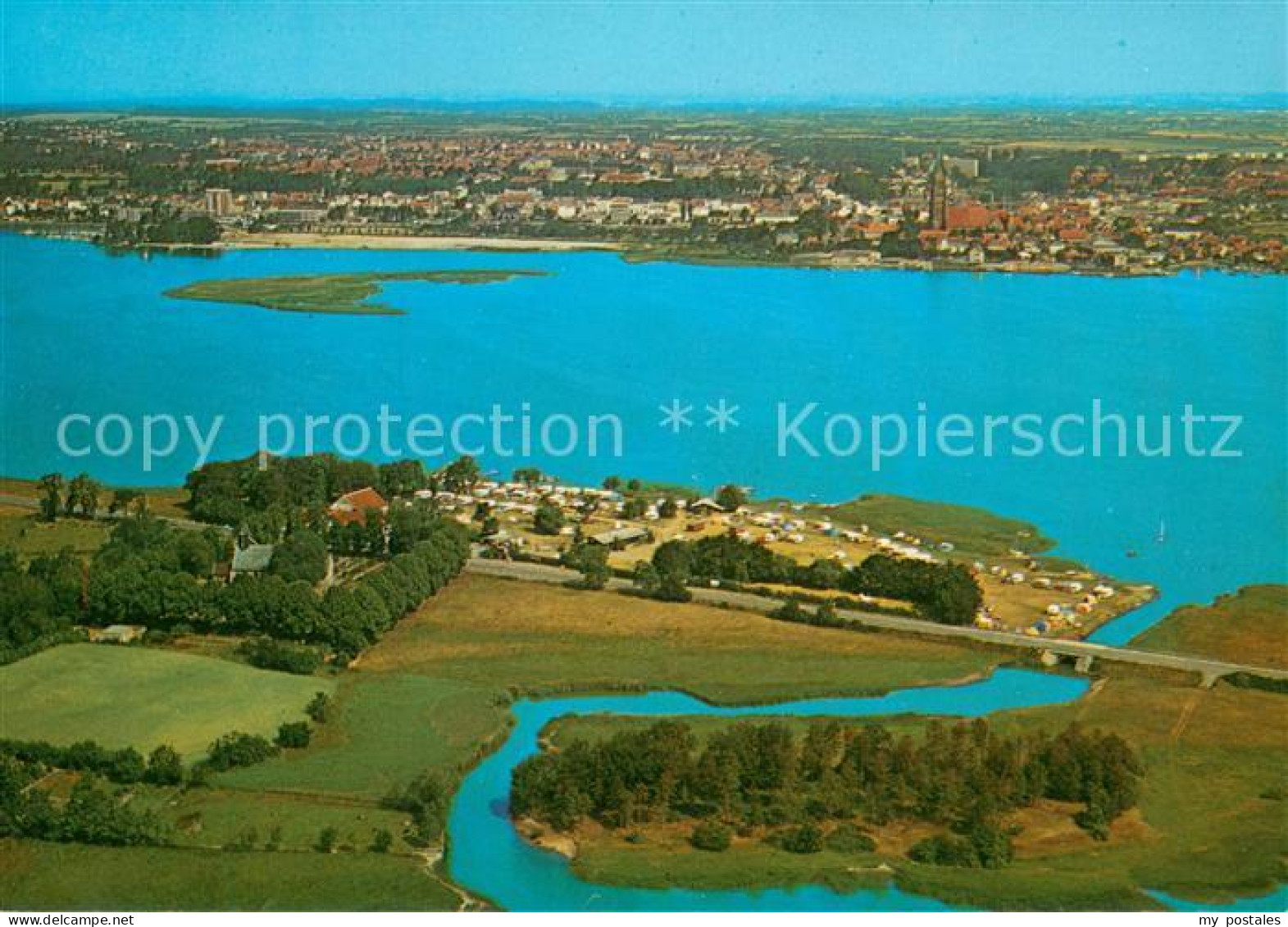 73618413 Schleswig Holstein Wikinger Campingplatz Haithabu Haddebyer Noor Fliege - Schleswig
