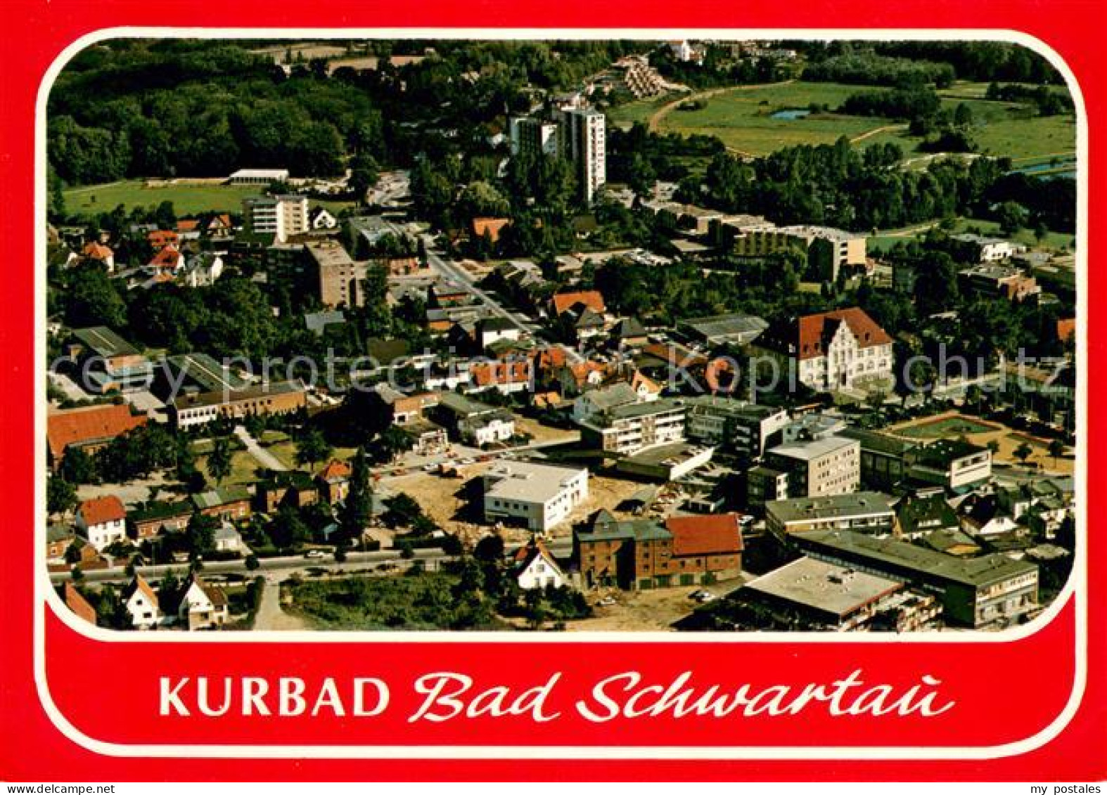 73618238 Bad Schwartau Jodsolbad Moorheilbad Fliegeraufnahme Bad Schwartau - Bad Schwartau