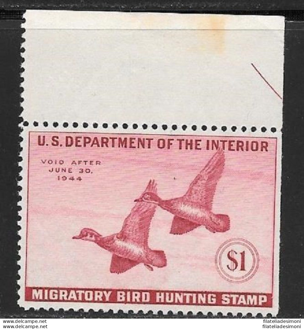 1943 Stati Uniti, 1$  Wood Ducks  MNH/** - Sonstige & Ohne Zuordnung
