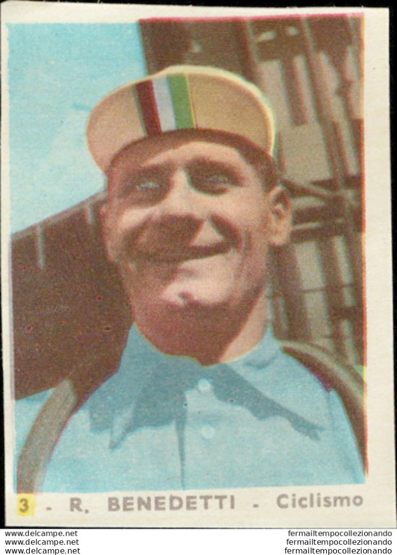 Bh3 Figurina Anni 50 Personaggi Famosi Album Sada Ciclismo Bendetti - Catalogus