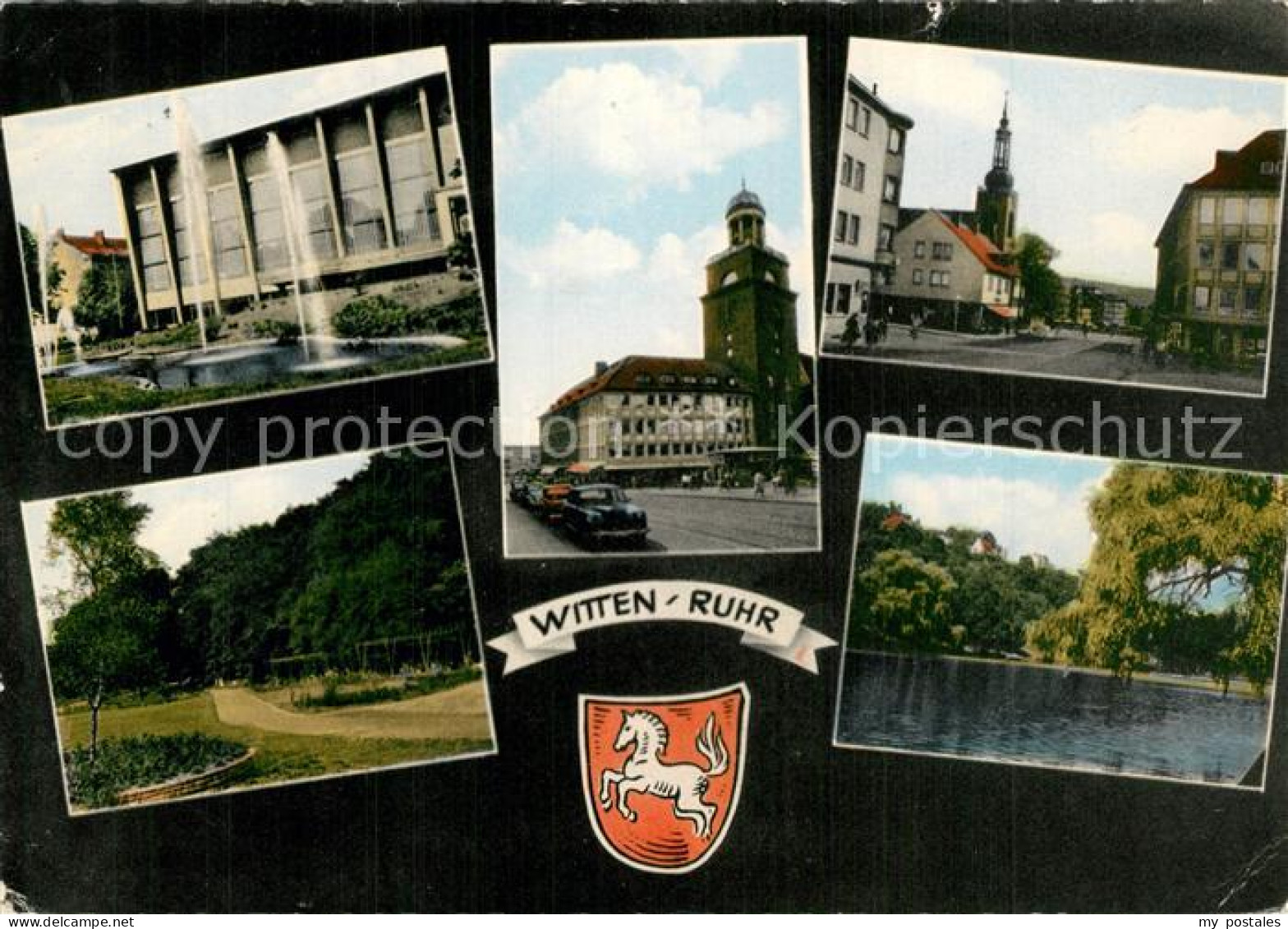 73618032 Witten Ruhr Park Wasserspiele Sehenswuerdigkeiten Witten Ruhr - Witten