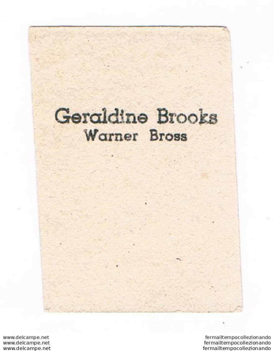 Bh37 Figurina Personaggi Famosi Anni 50 Nannina Actress Attrice Warner Bross - Catalogus