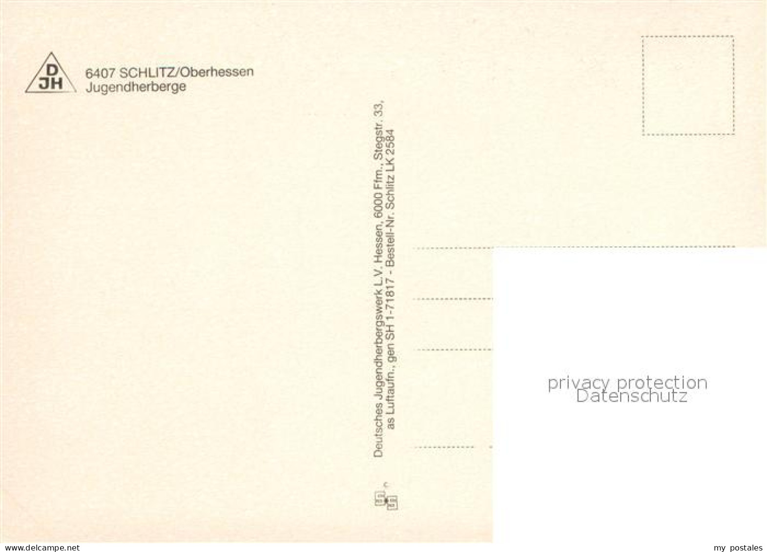 73617978 Schlitz Burgenstadt Jugendherberge Fliegeraufnahme Schlitz - Other & Unclassified