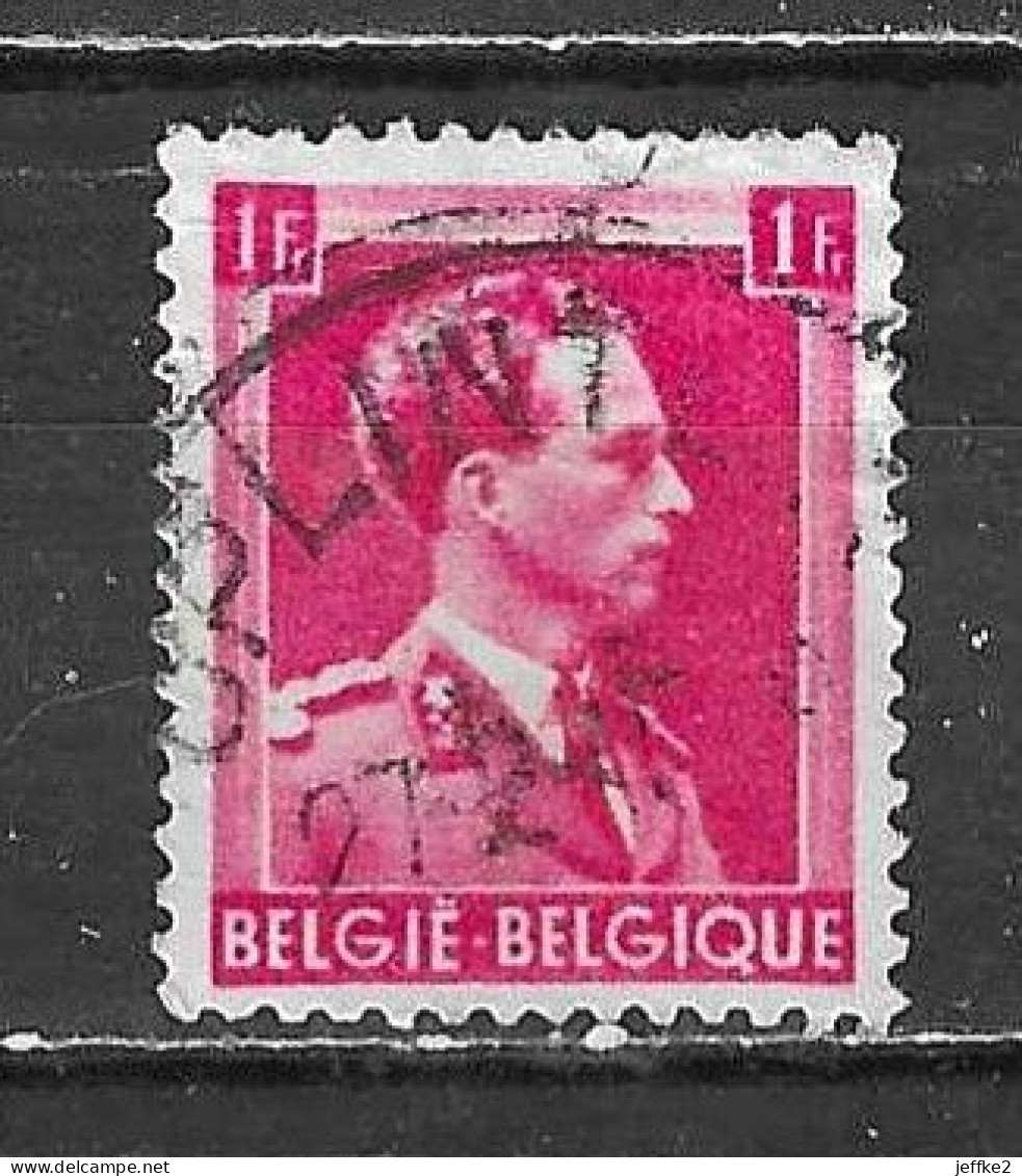 528  Leopold III Col Ouvert - Bonne Valeur - Oblit. Centrale OPLINTER - LOOK!!!! - 1936-1957 Offener Kragen