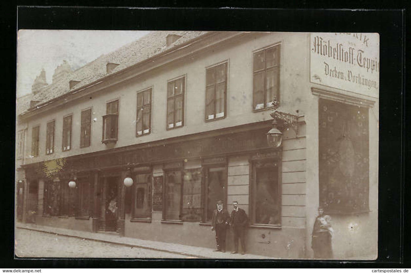 AK Wien, Teppichlager Carl Göck & Söhne, Stumpergasse 4  - Other & Unclassified