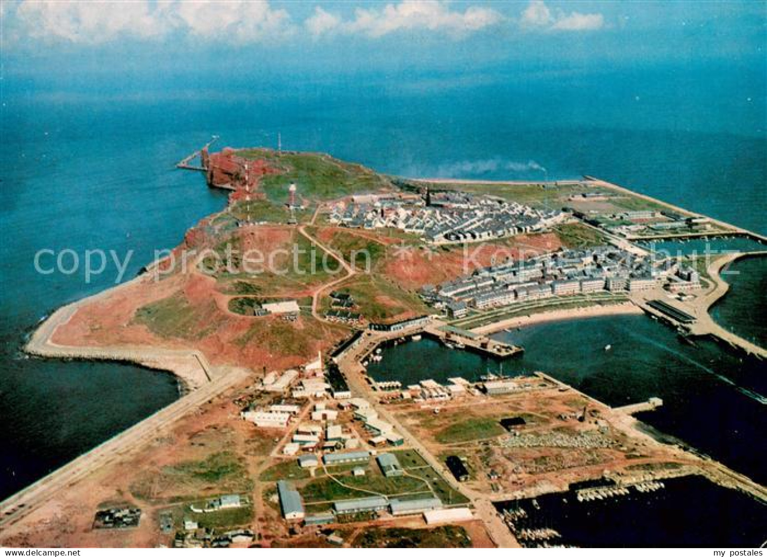 73617950 Insel Helgoland Nordseebad Fliegeraufnahme Insel Helgoland - Helgoland