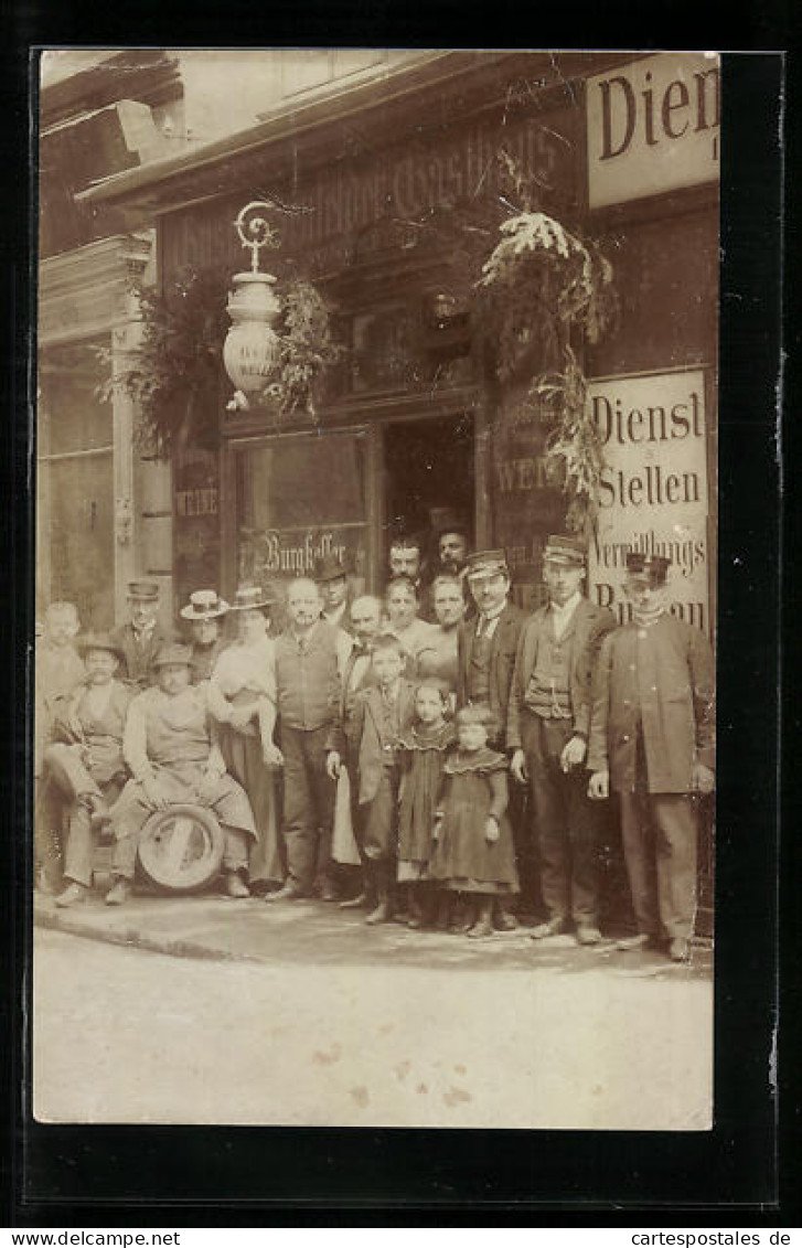 AK Wien, Gasthaus V. Gustav Senfelder, Habsburggasse 7  - Other & Unclassified