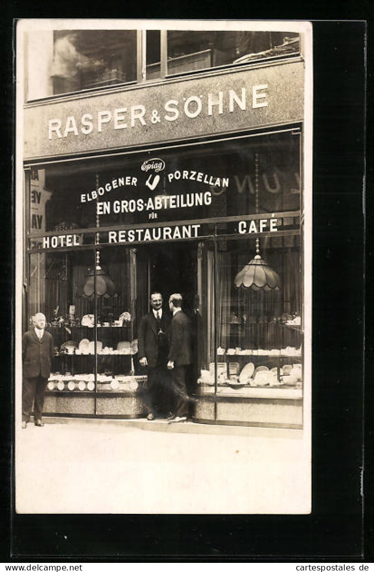 Foto-AK Wien, Hotel-Restaurant Rasper & Söhne, Graben 15  - Other & Unclassified