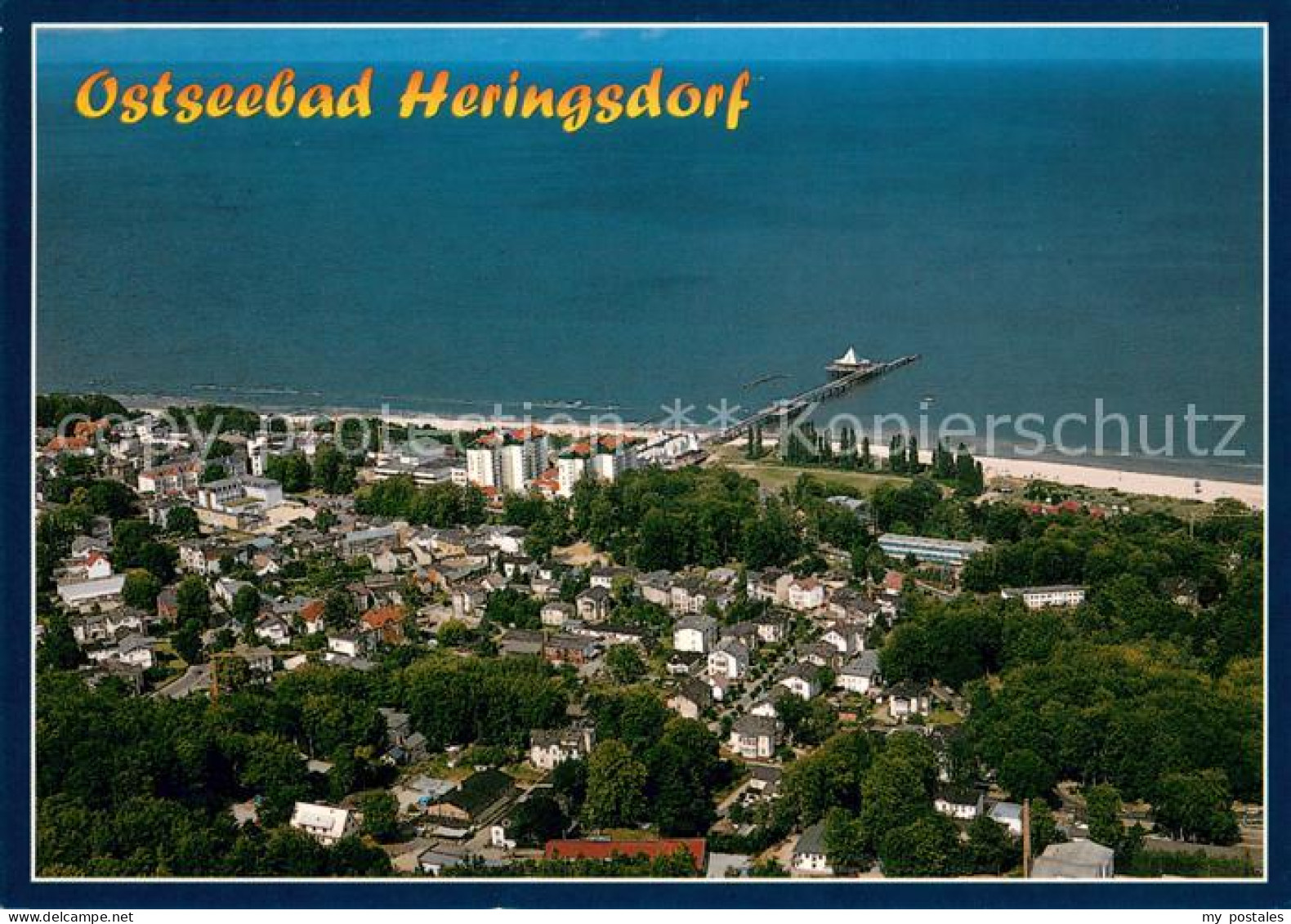 73617937 Heringsdorf Ostseebad Usedom Fliegeraufnahme Heringsdorf Ostseebad - Sonstige & Ohne Zuordnung