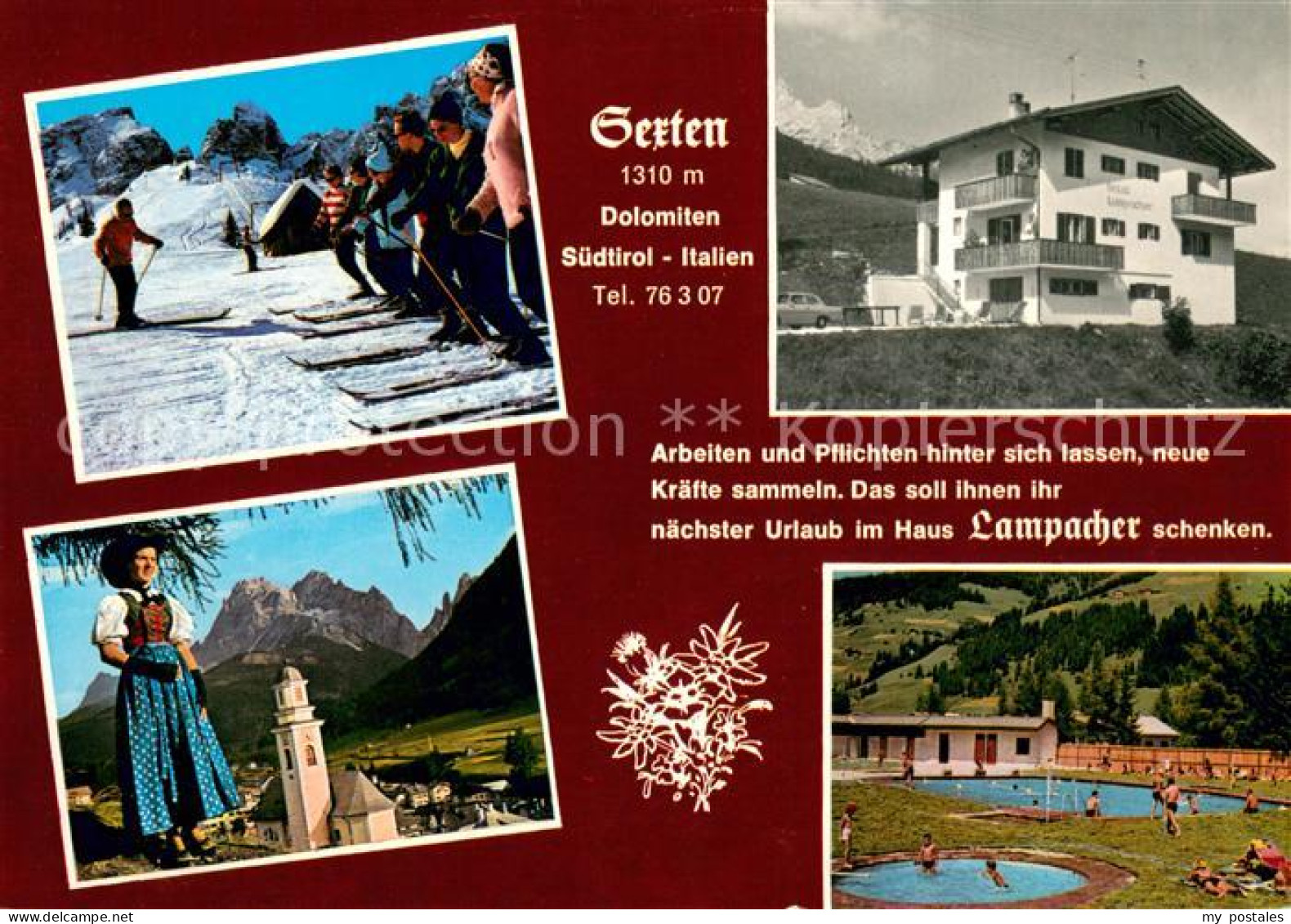 73617859 Sexten Sesto Suedtirol Haus Lampacher Skikurs Schwimmbad Sexten Sesto S - Other & Unclassified