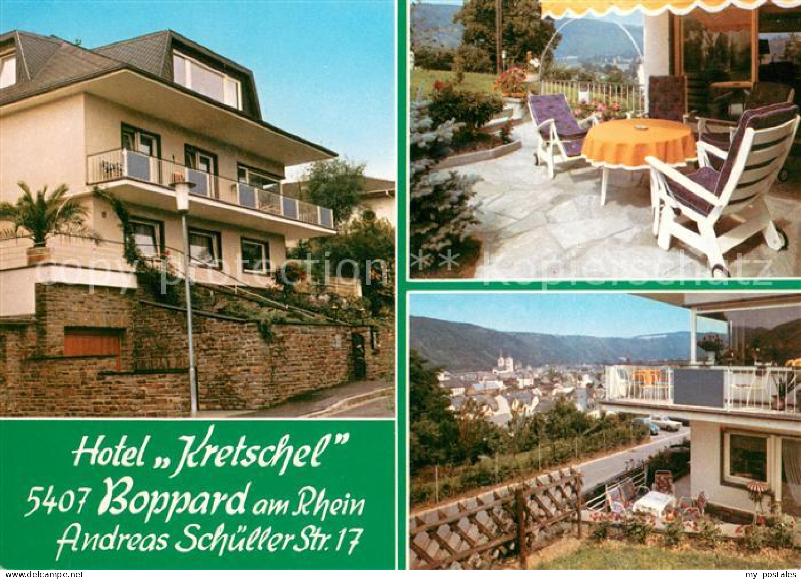73617829 Boppard Rhein Hotel Kretschel Terrasse Boppard Rhein - Boppard