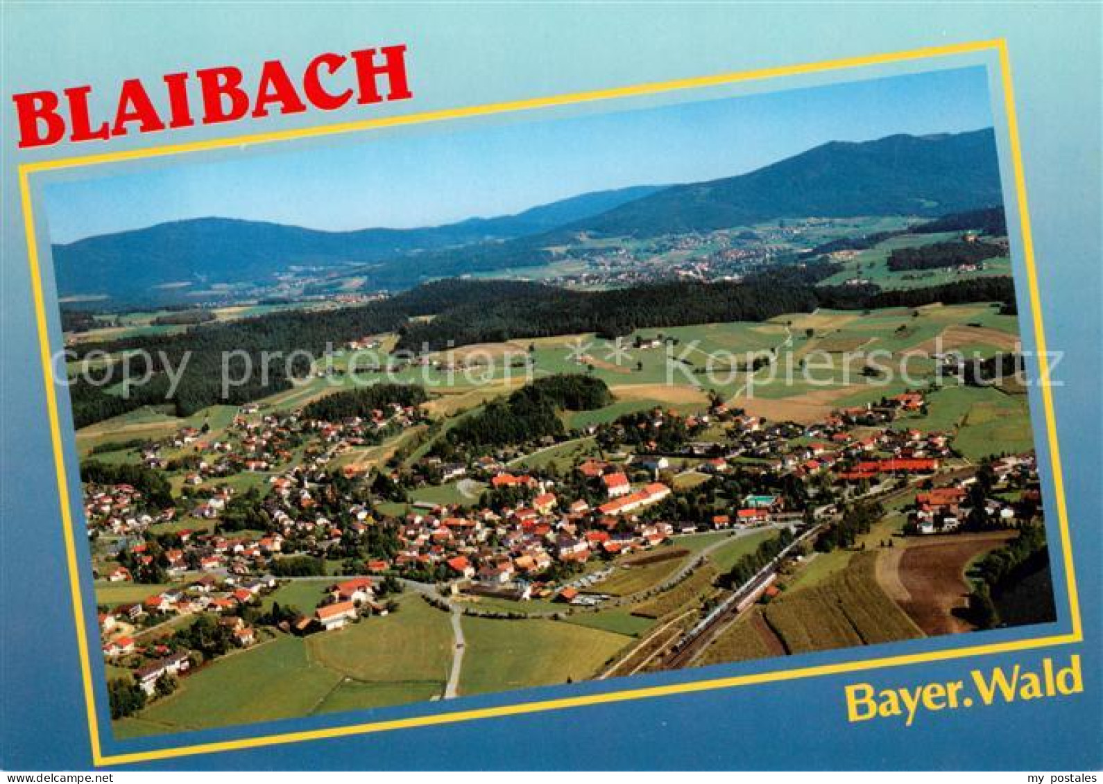 73617825 Blaibach Fliegeraufnahme Blaibach - Other & Unclassified