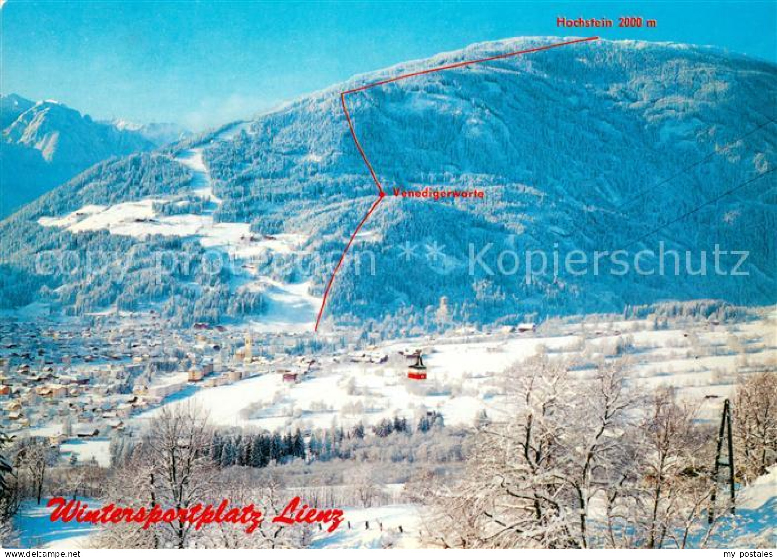 73617785 Lienz Tirol Hochsteinbahn Mit Venedigerwarte Lienz Tirol - Other & Unclassified