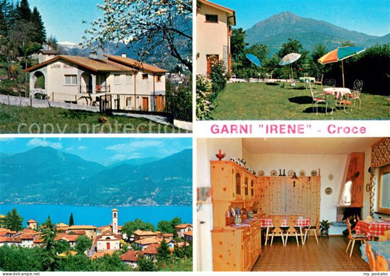 73617773 Croce Menaggio Garni Irene Garten Gaststube Panorama Croce Menaggio - Other & Unclassified
