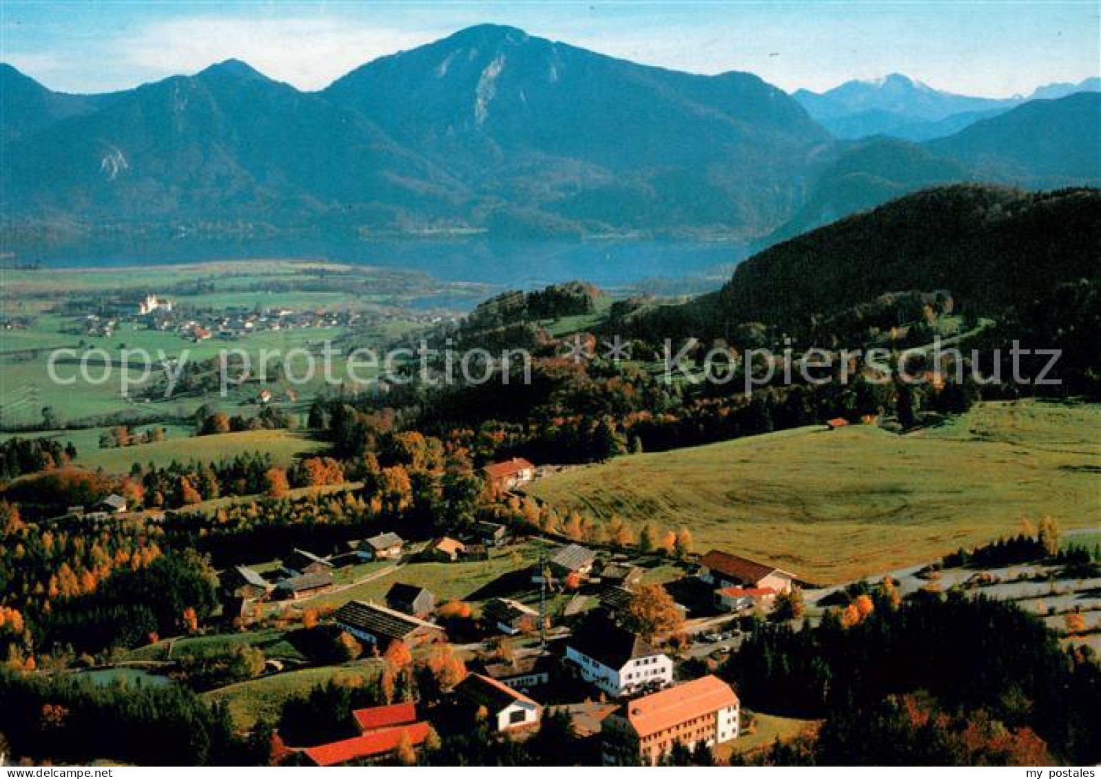 73617704 Schlehdorf Kloster Museumsgelaende Mit Kochelsee Alpenpanorama Fliegera - Other & Unclassified