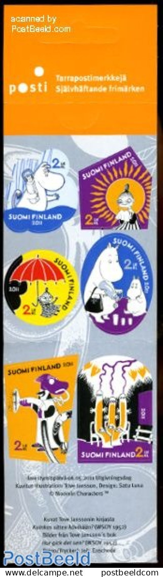 Finland 2011 Moomins Booklet S_a, Mint NH, Stamp Booklets - Art - Children's Books Illustrations - Comics (except Disn.. - Unused Stamps