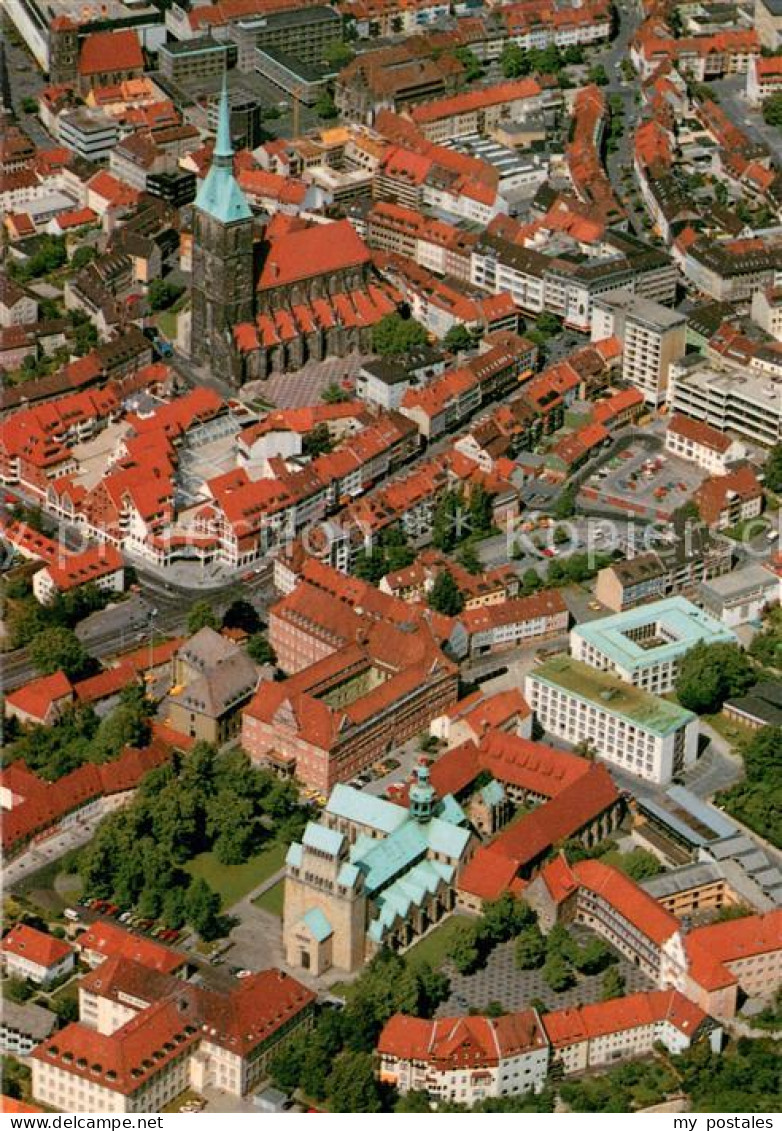 73617022 Hildesheim Stadzentrum Mit St Andreaskirche Und Dom Fliegeraufnahme Hil - Hildesheim