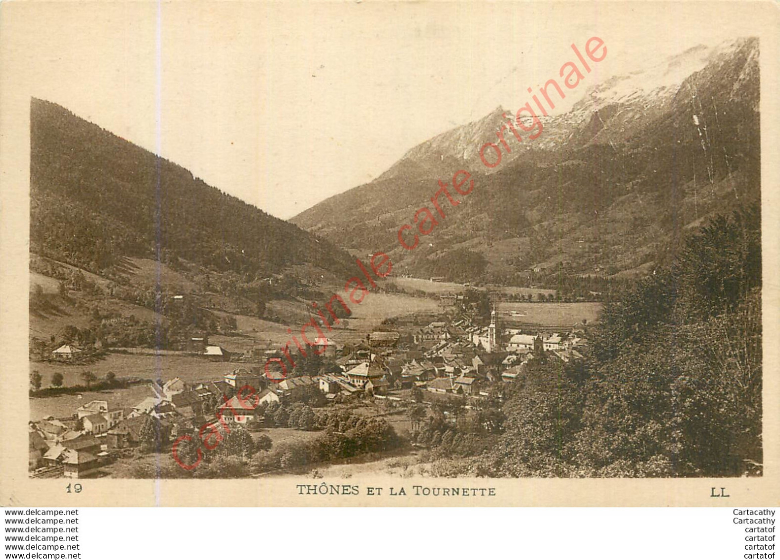 26.  THONES Et La TOURNETTE . - Thônes