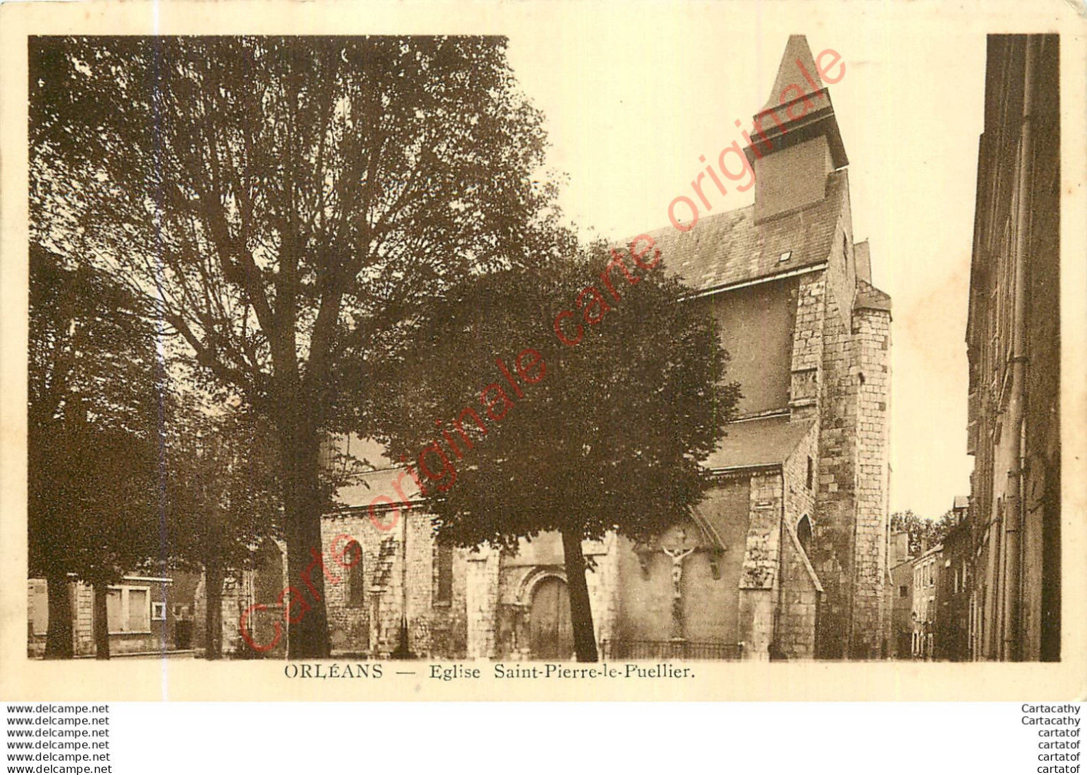 45.  ORLEANS .  Eglise St-Pierre Le Puellier . - Orleans