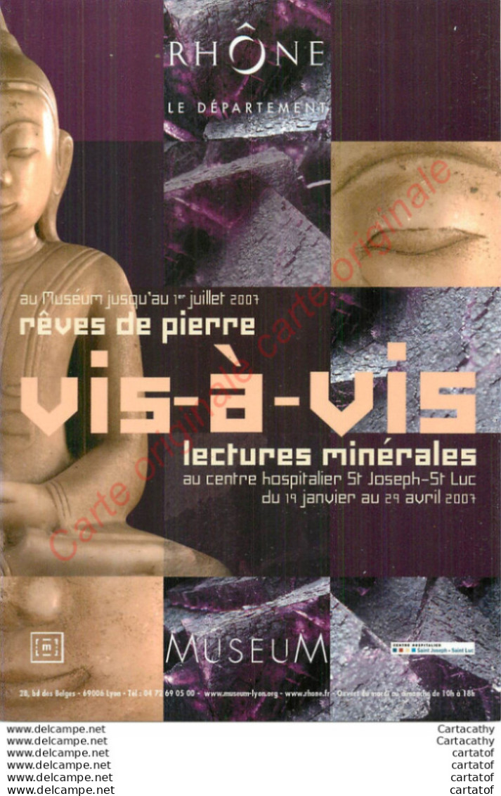 VIS A VIS . Rêves De Pierre .  RHONE . - Advertising