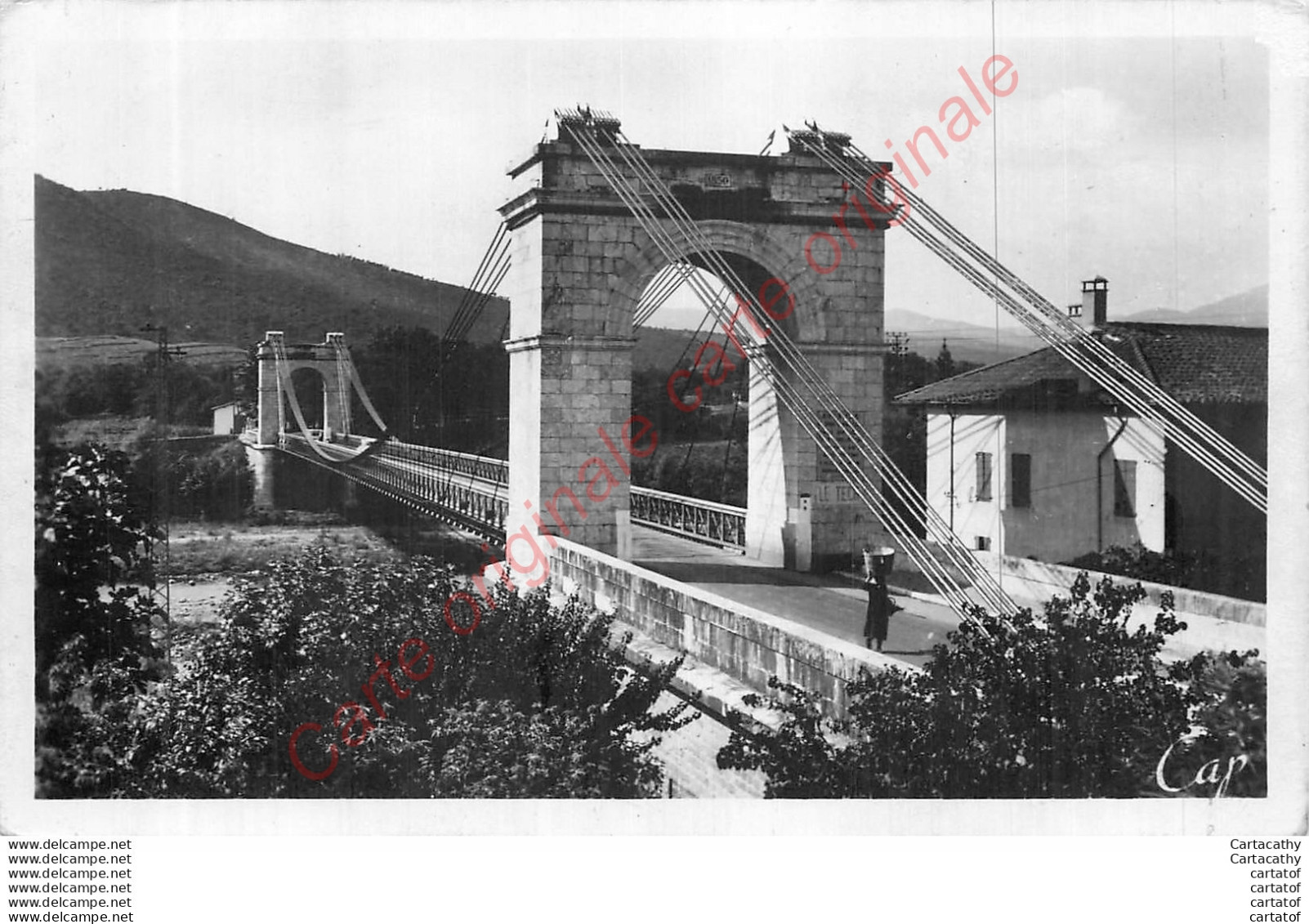 66.  LE BOULOU . Le Pont Suspendu . - Andere & Zonder Classificatie
