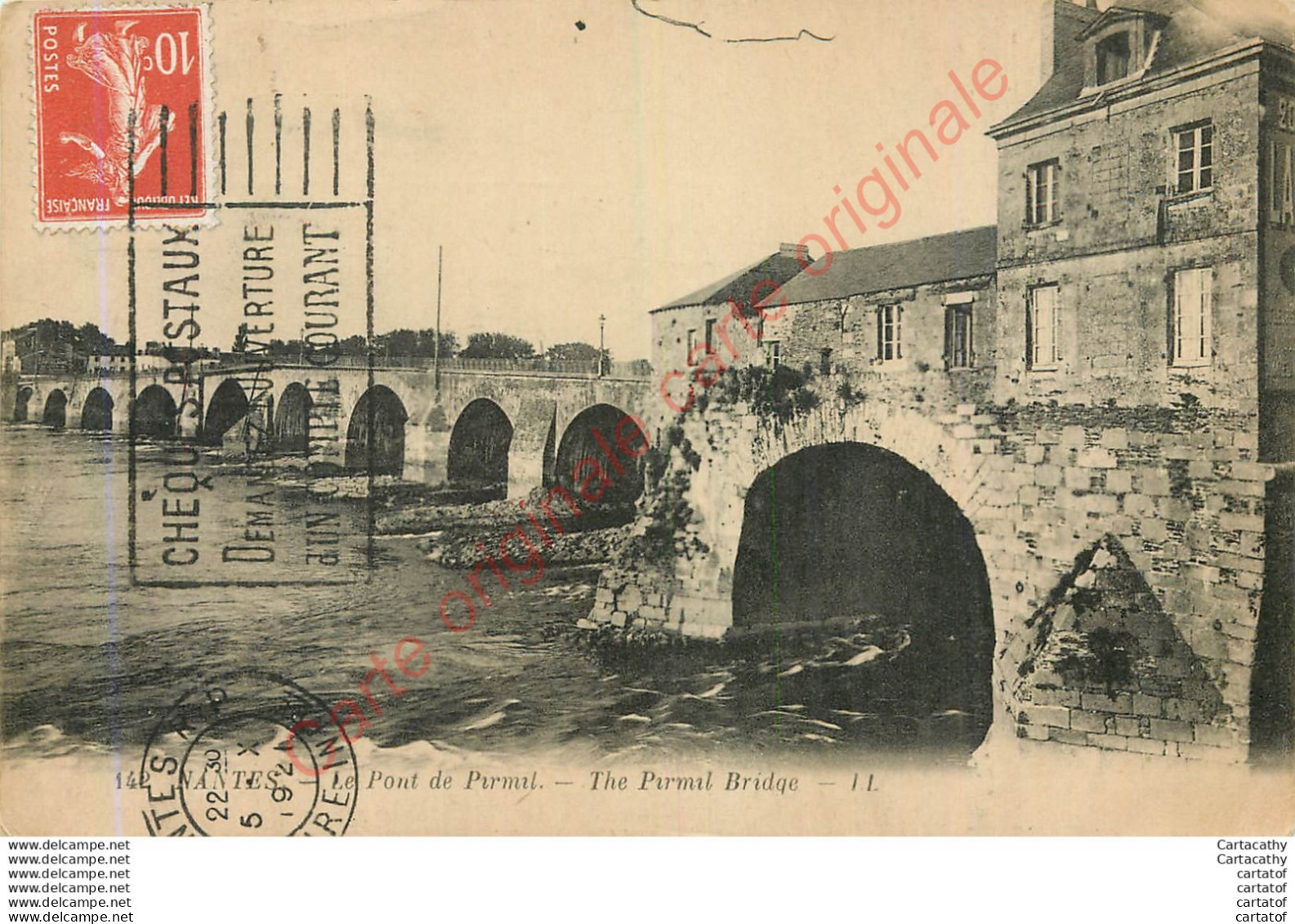 44.  NANTES .  Le Pont De Pirmil . - Nantes