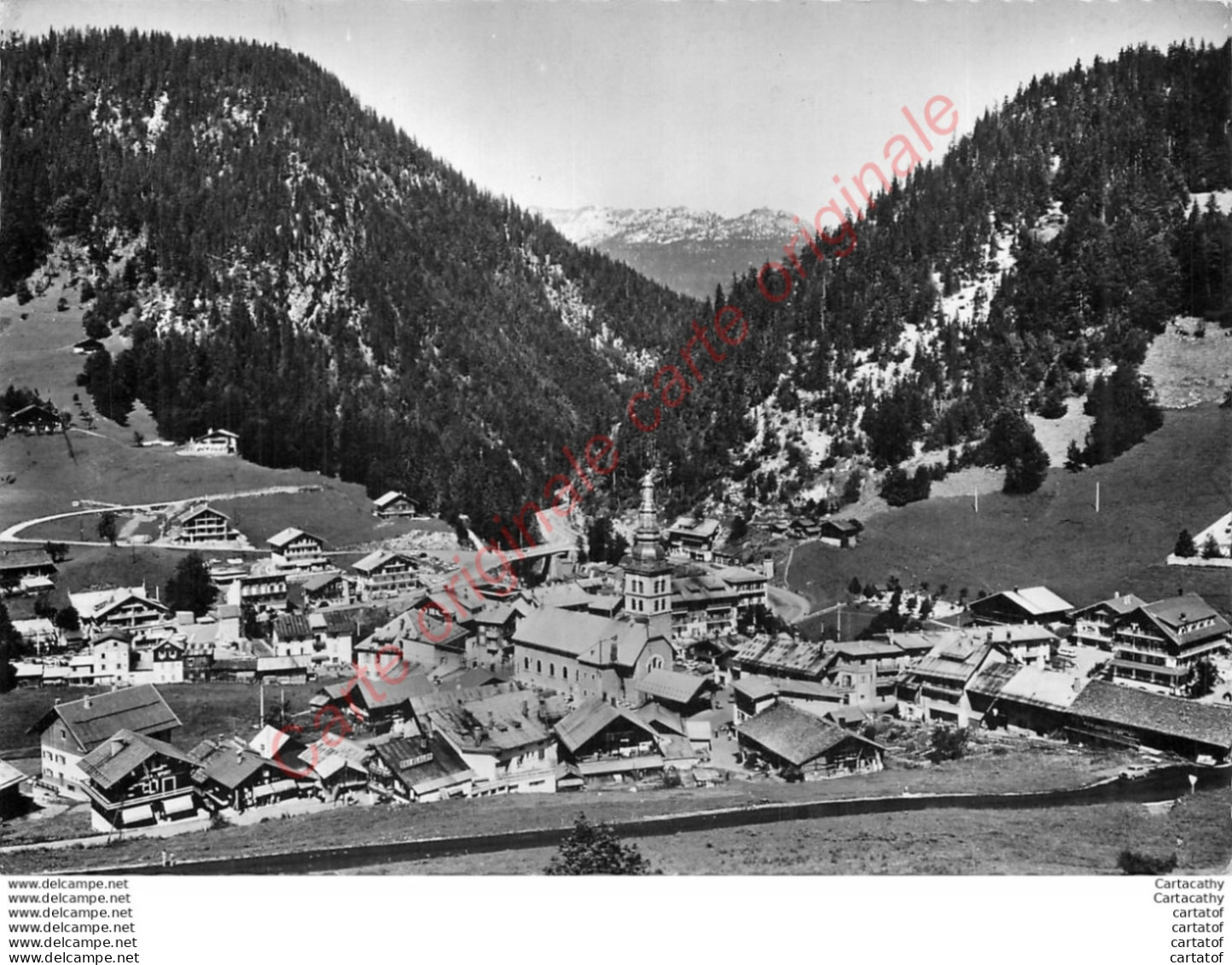 74.  LA CLUZAZ .  Vue Générale . - La Clusaz