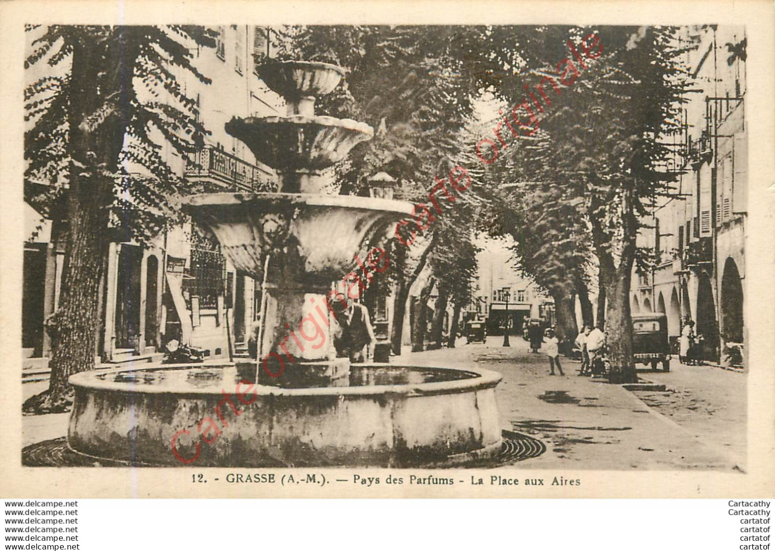 06.  GRASSE .  Pays Des Parfums .  La Place Aux Aires . - Grasse