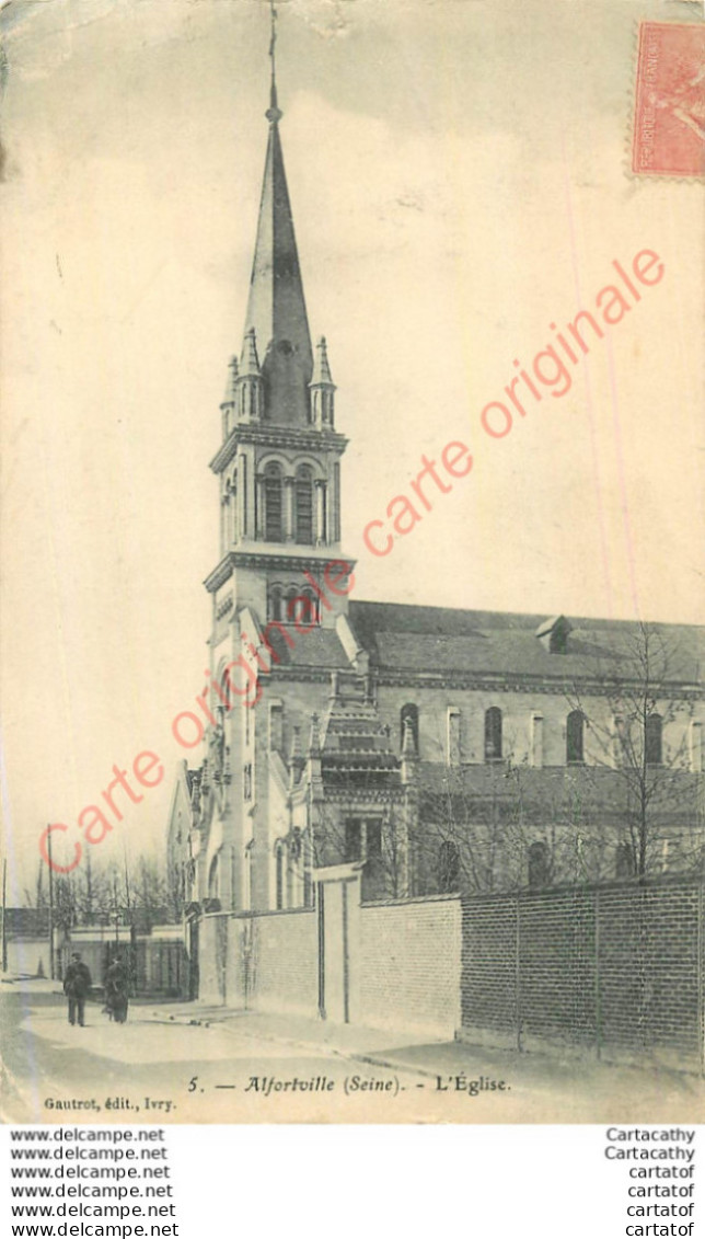 94.  ALFORTVILLE . L'Eglise . - Alfortville