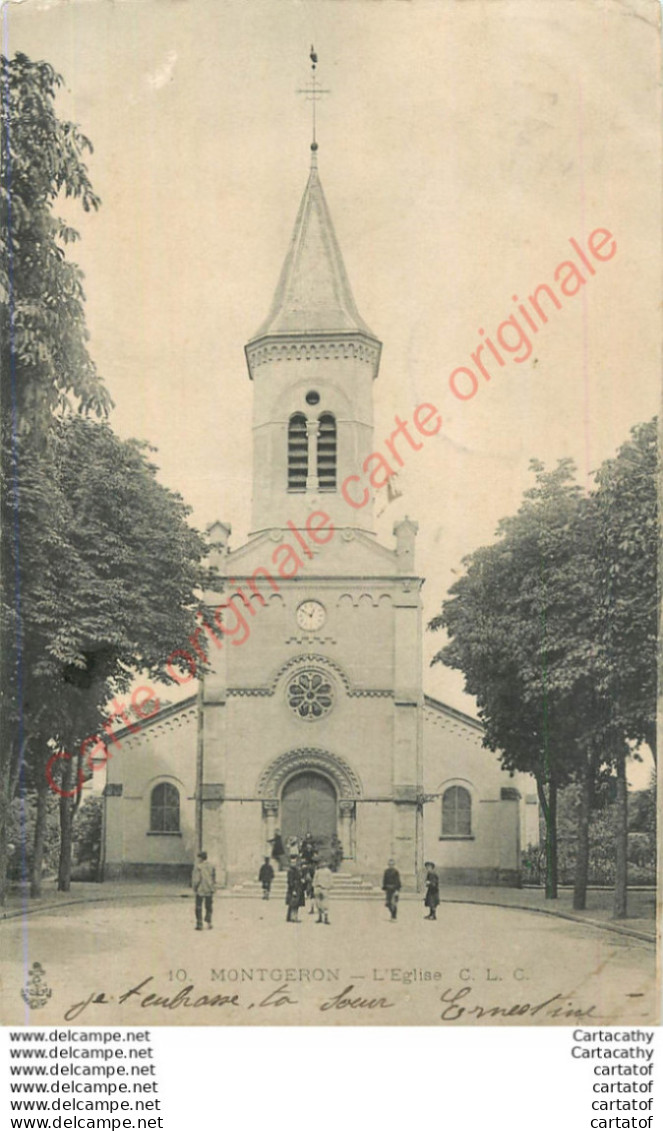 91.  MONTGERON . L'Eglise . - Montgeron