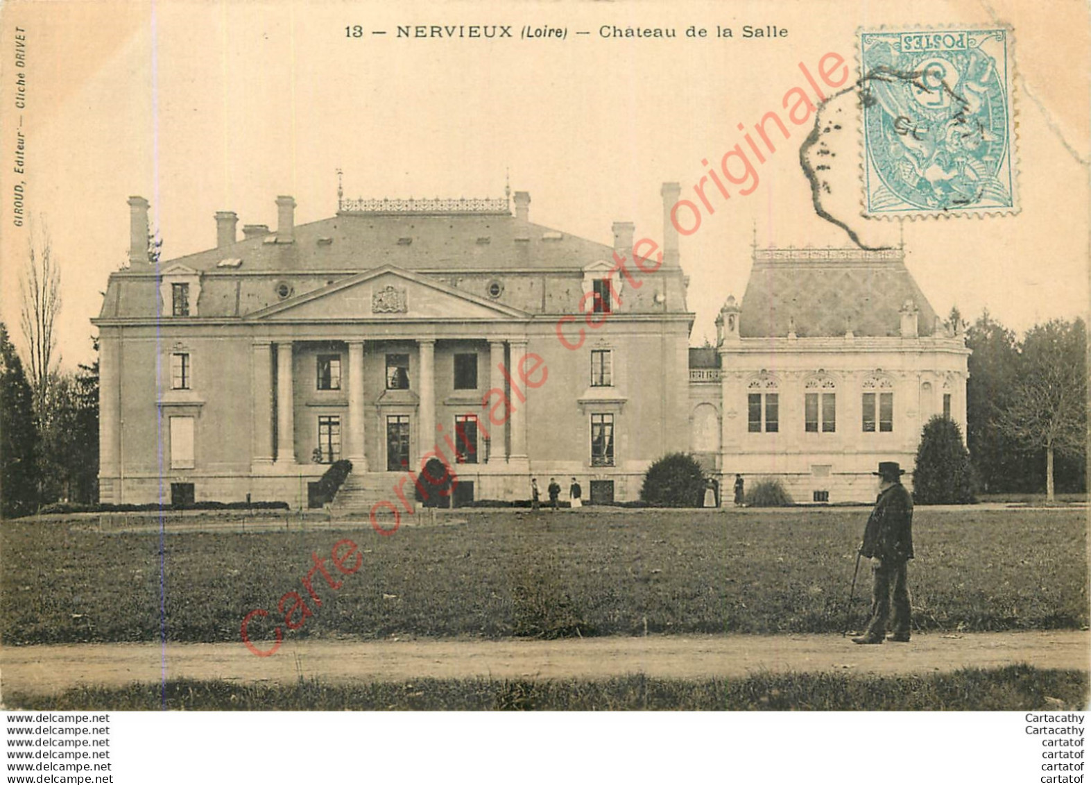 42.  NERVIEUX .  Château De La Salle . - Other & Unclassified