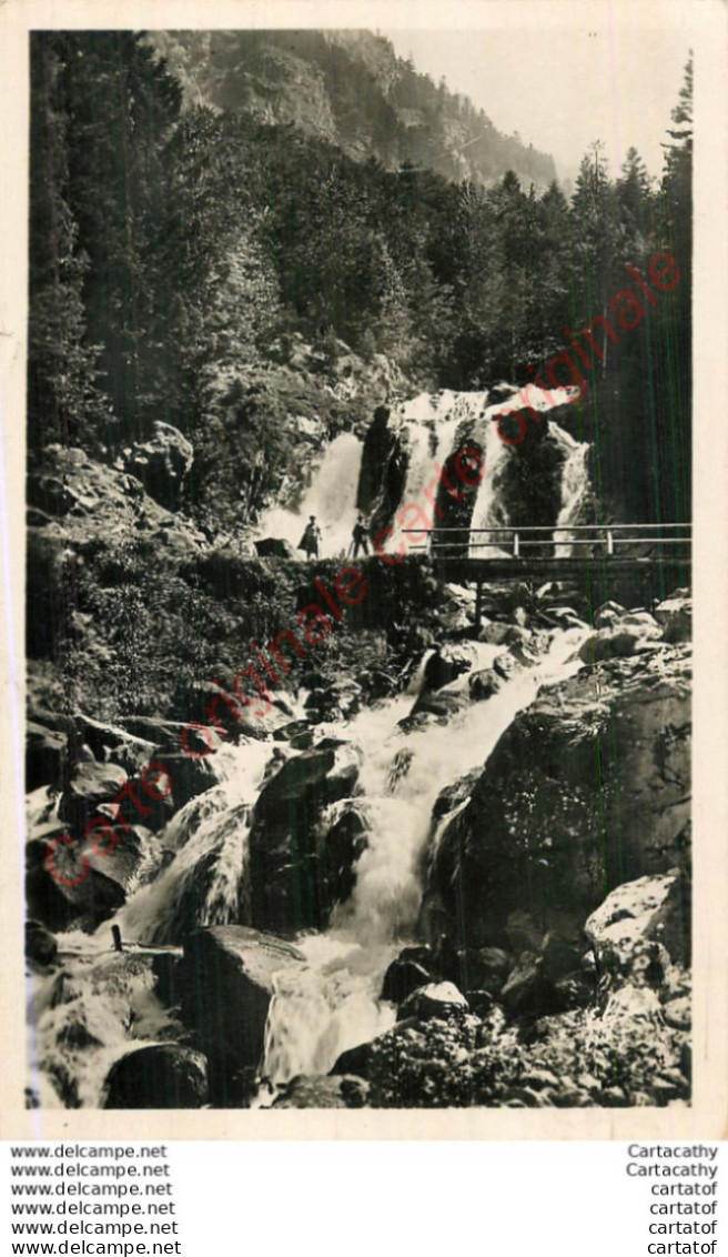 65.  CAUTERETS .  Cascade Du Lutour . - Cauterets