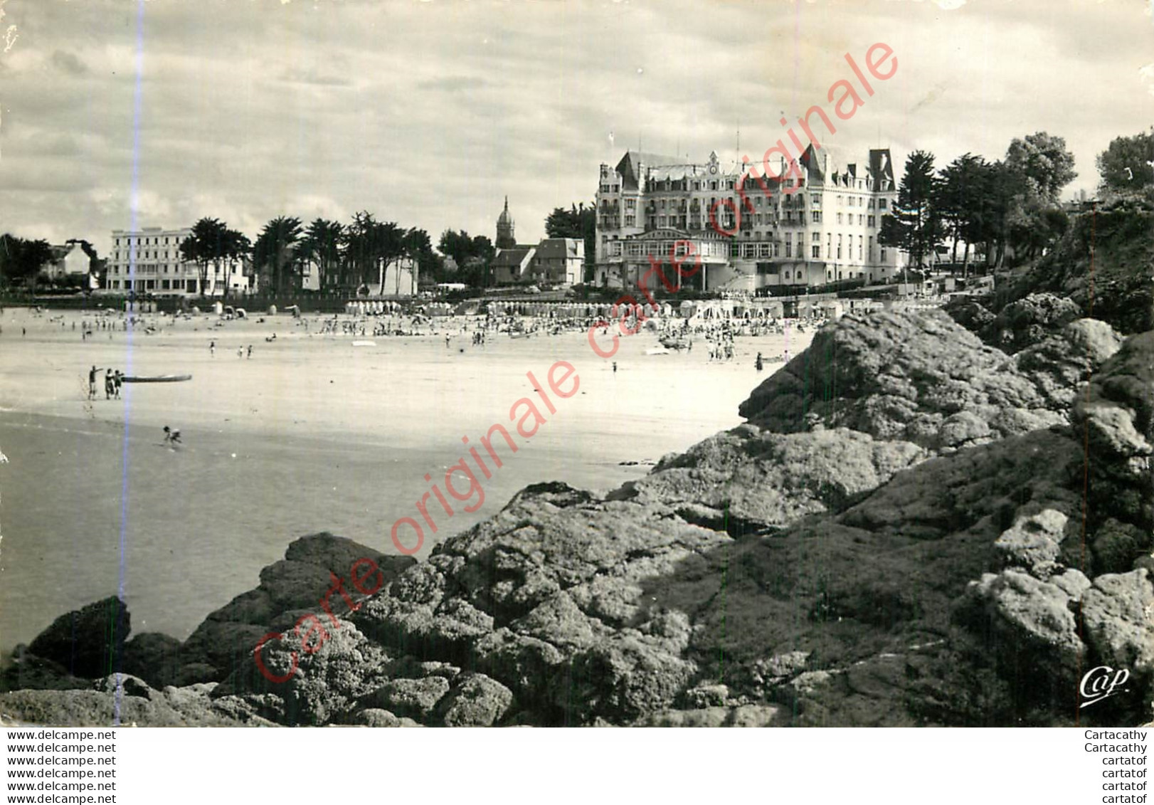 35.  SAINT LUNAIRE .  La Plage Vue Des Rochers . - Saint-Lunaire