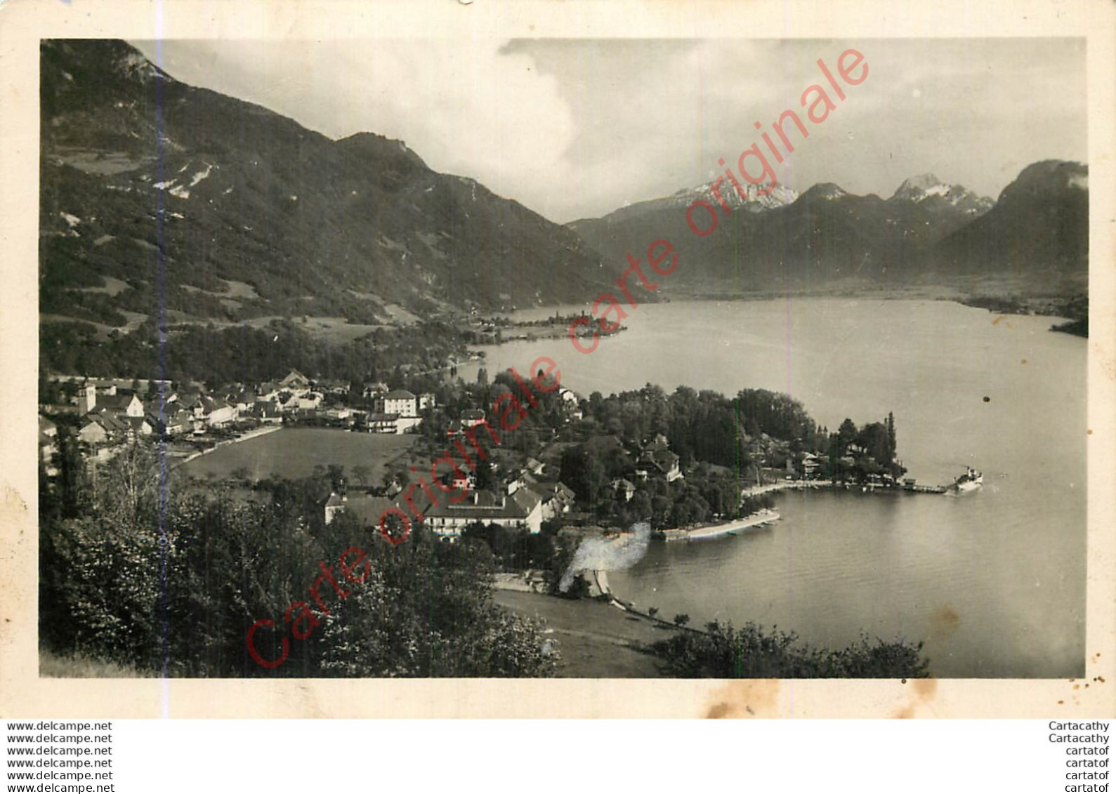 74.  TALLOIRES .  Vue Générale . - Talloires