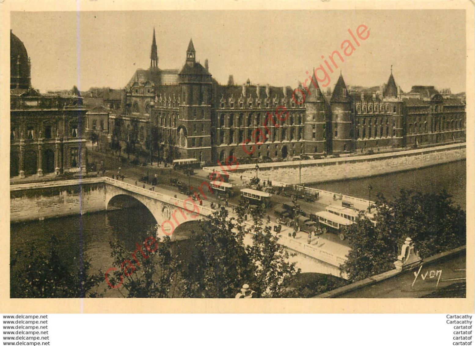 PARIS .  Le Palais De Justice Et  Le Pont Au Change . - Other & Unclassified