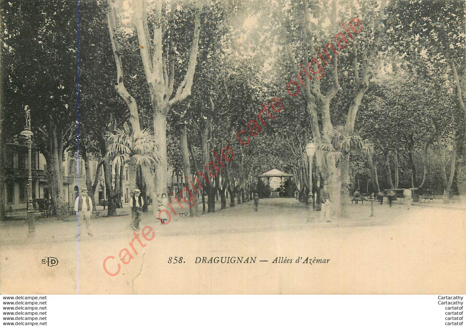 83.  DRAGUIGNAN .  Allées D'Azémar . - Draguignan