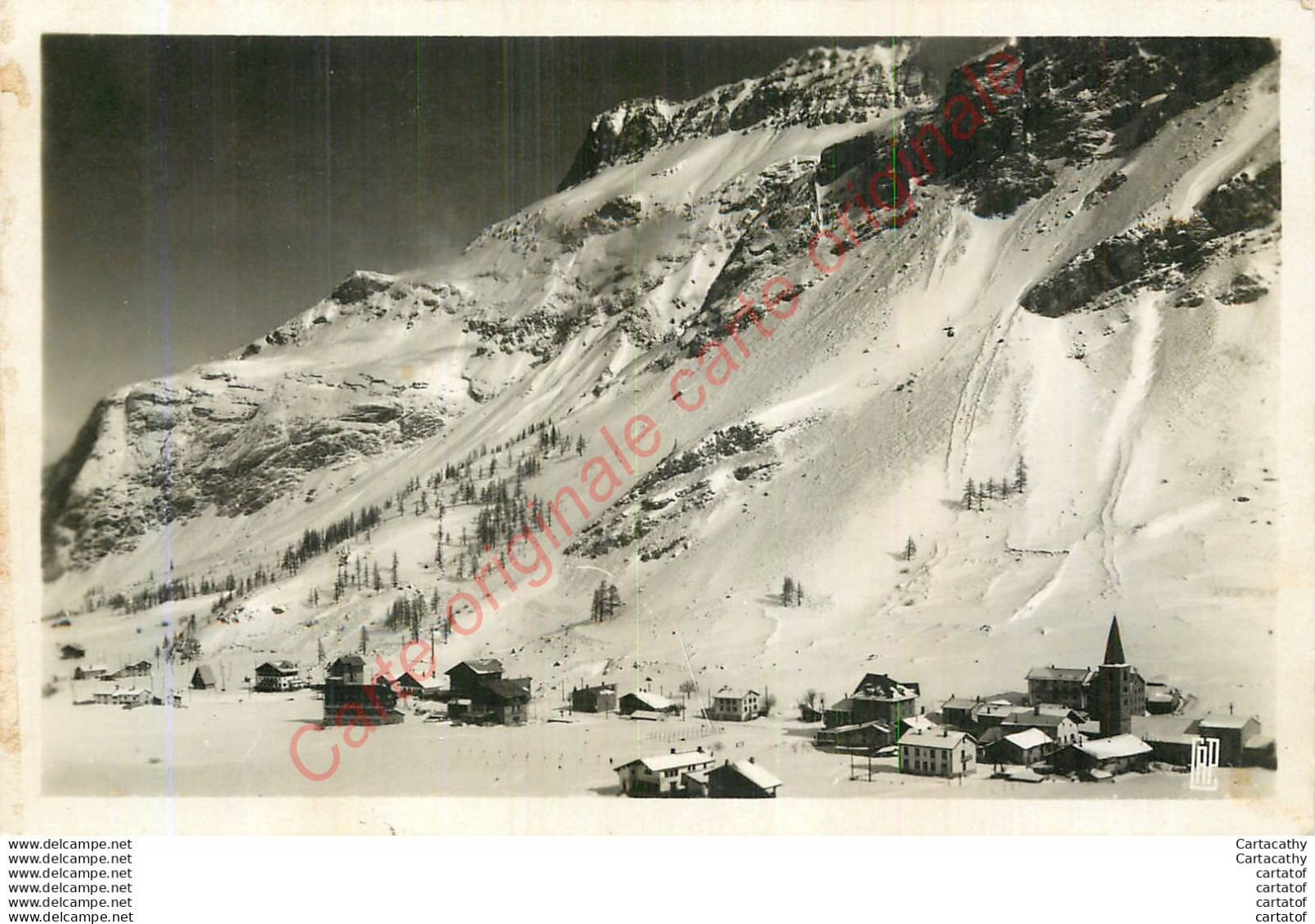 73.  VAL D'ISERE .  Panorama Sur Le Dôme Et Le Village . - Val D'Isere