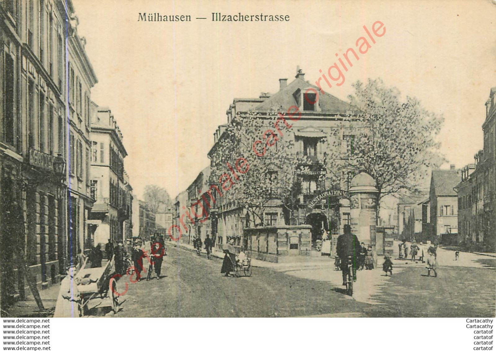 68.  MULHAUSEN .  Illzacherstrasse .  MULHOUSE . - Mulhouse