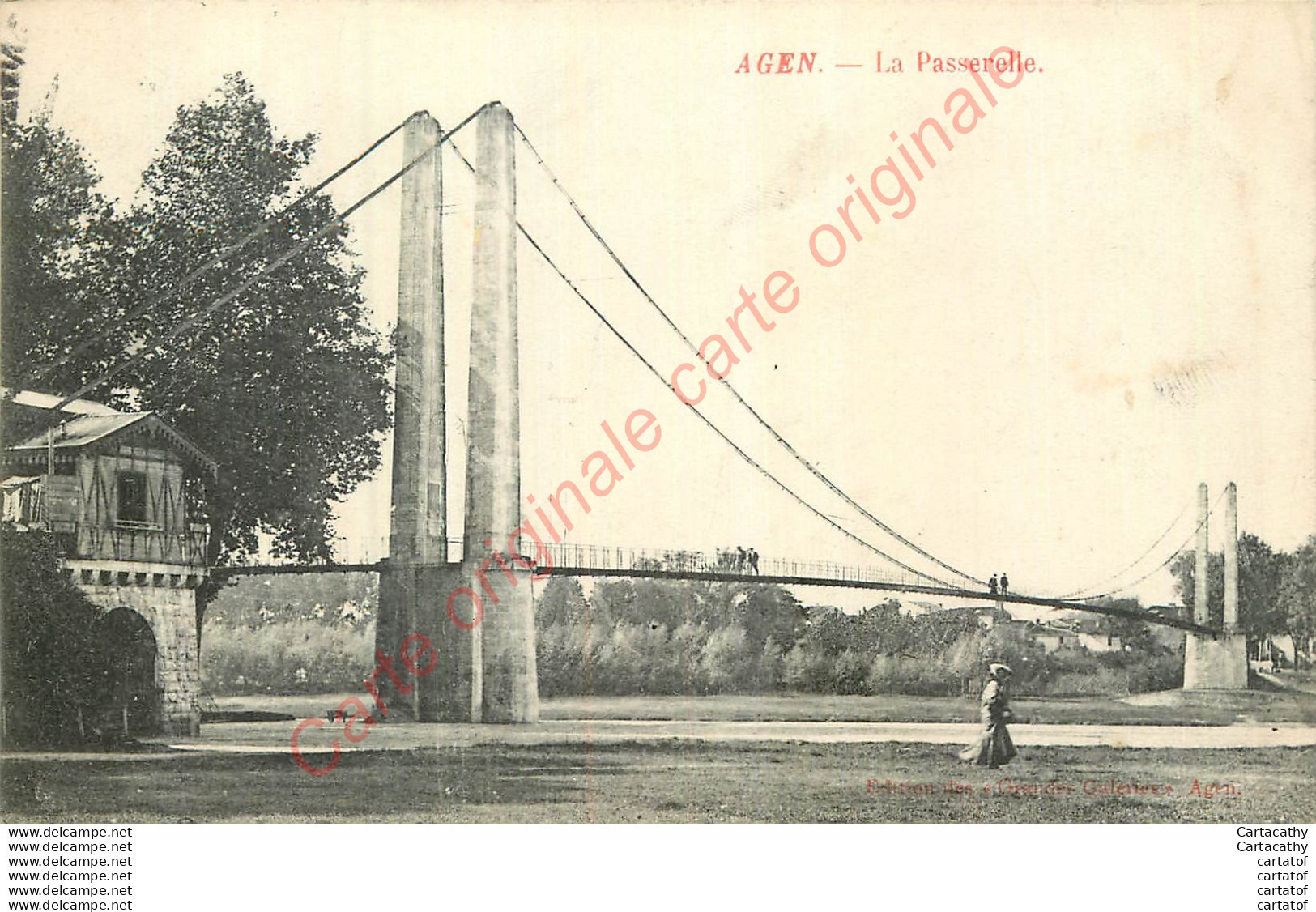 47.  AGEN .  La Passerelle . - Agen